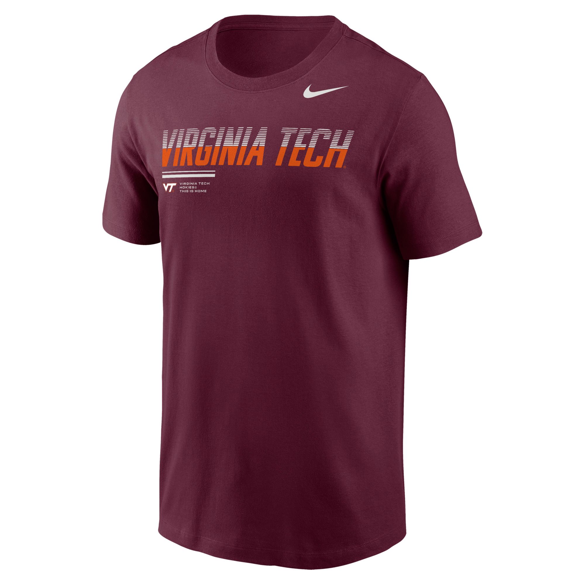 Nike Men's Virginia Tech Hokies Maroon Legend Kinetic T-Shirt