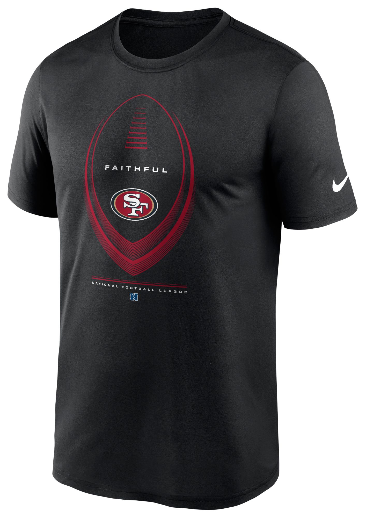 Nike Men's San Francisco 49ers Black Icon Legend T-Shirt