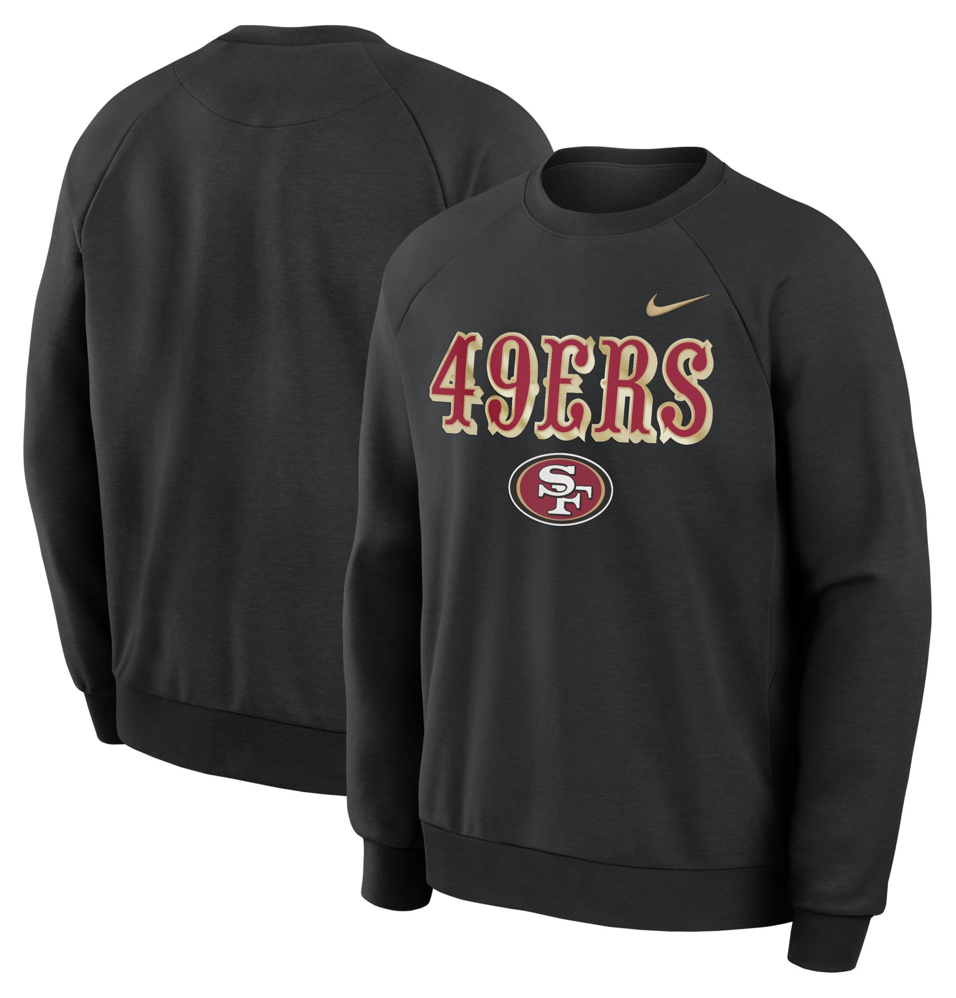Nike Men's San Francisco 49ers NFL Rivalries Primary Crewneck Sweatshirt