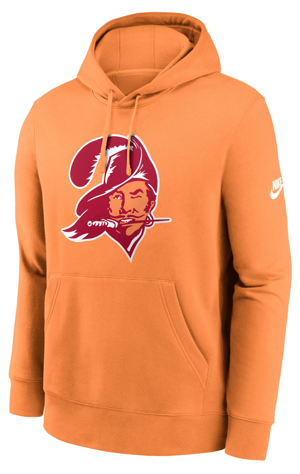 Nike Men's Tampa Bay Buccaneers Sport Orange Club Fleece Hoodie