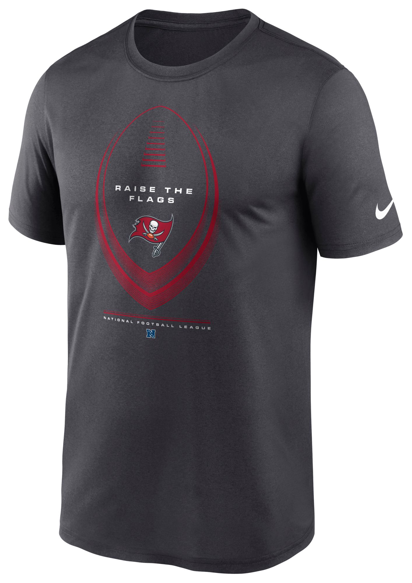 Nike Men's Tampa Bay Buccaneers Anthracite Icon Legend T-Shirt