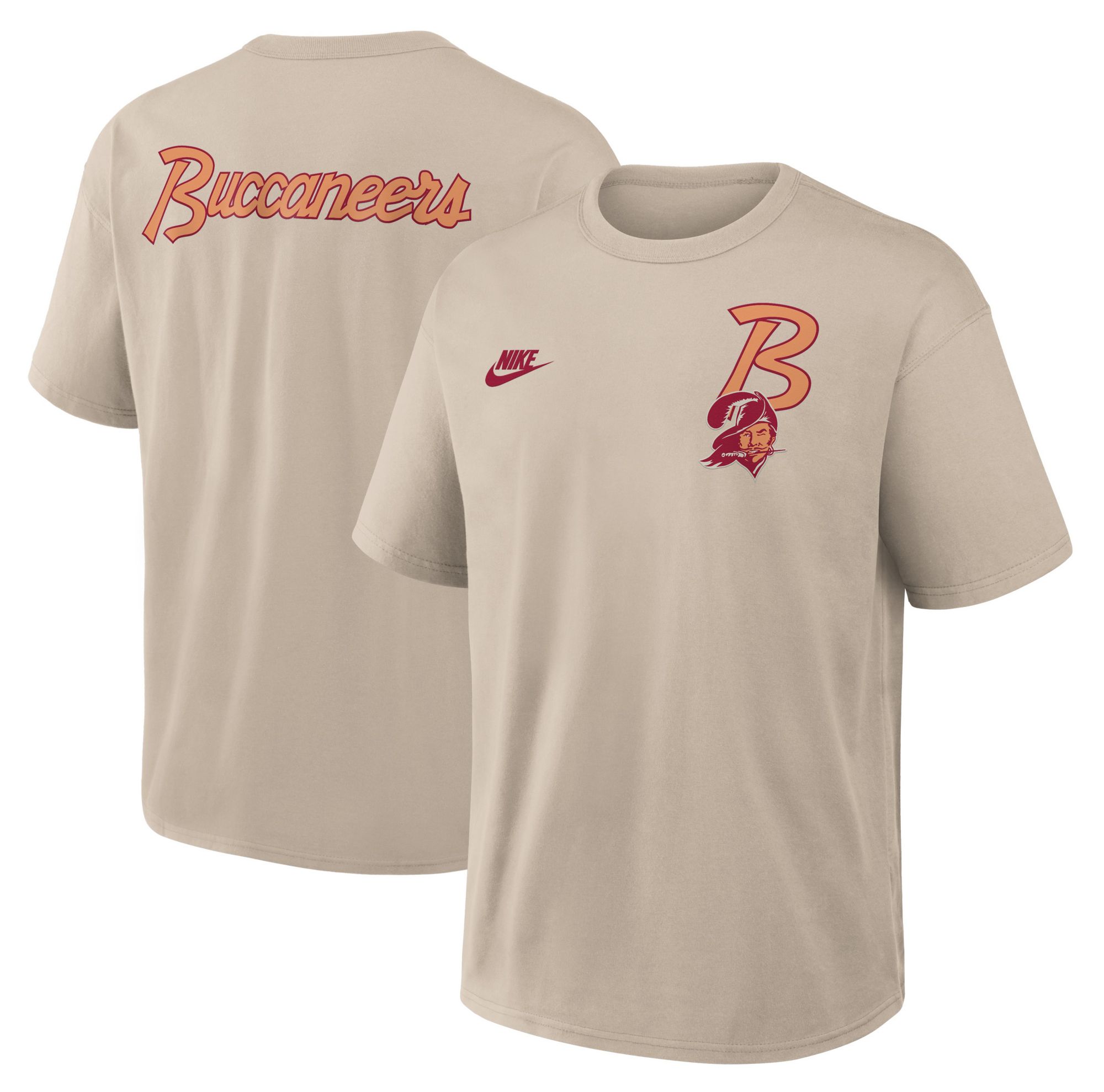 Nike Men's Tampa Bay Buccaneers Desert Sand Rewind Max90 T-Shirt