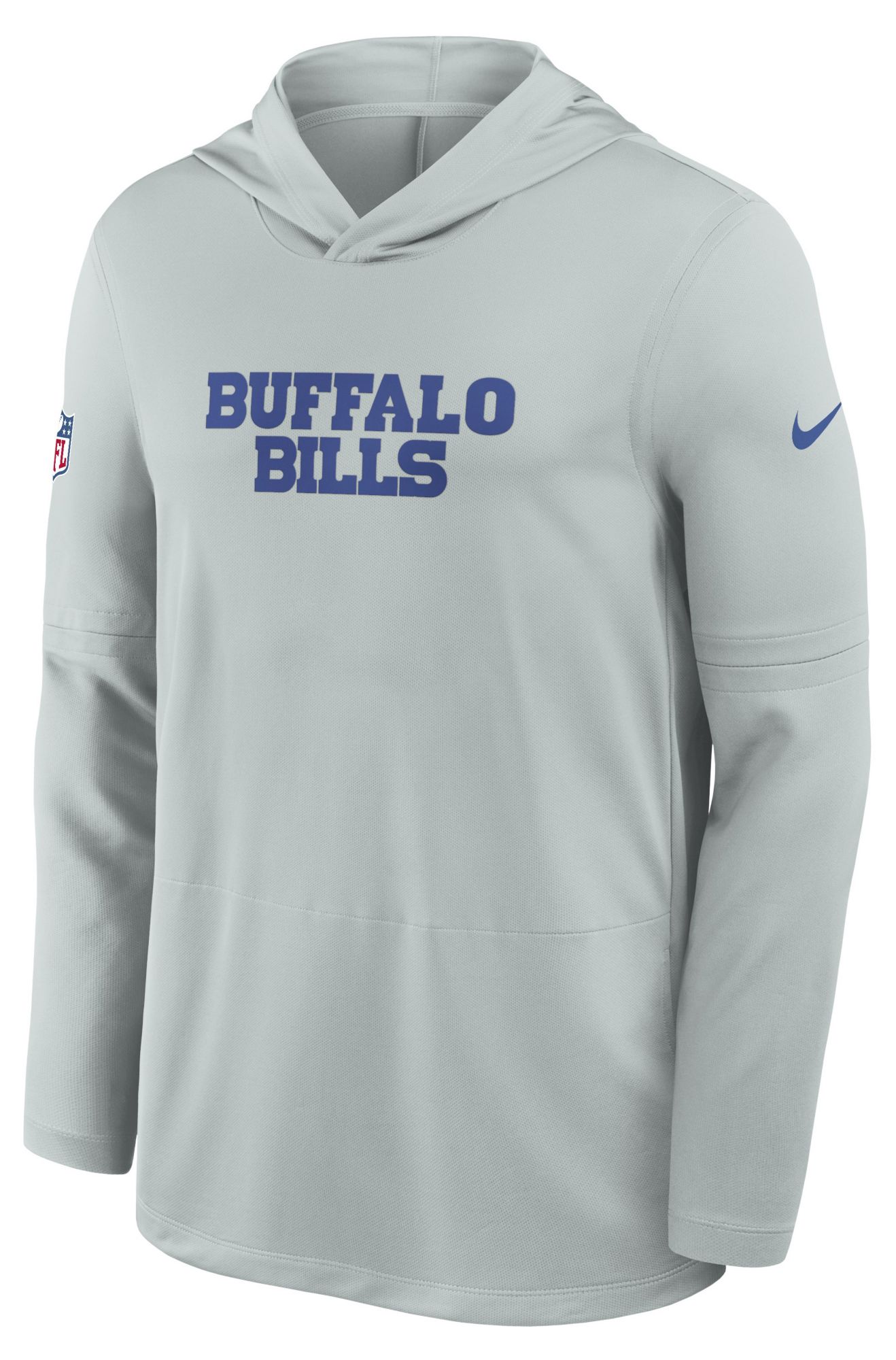 Nike Men's Buffalo Bills NFL Rivalries Dri-FIT Long Sleeve Hooded Shirt