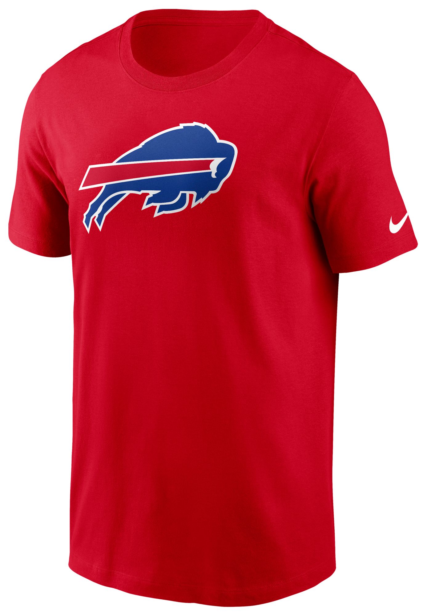 Nike Men's Buffalo Bills University Red Logo Essential T-Shirt