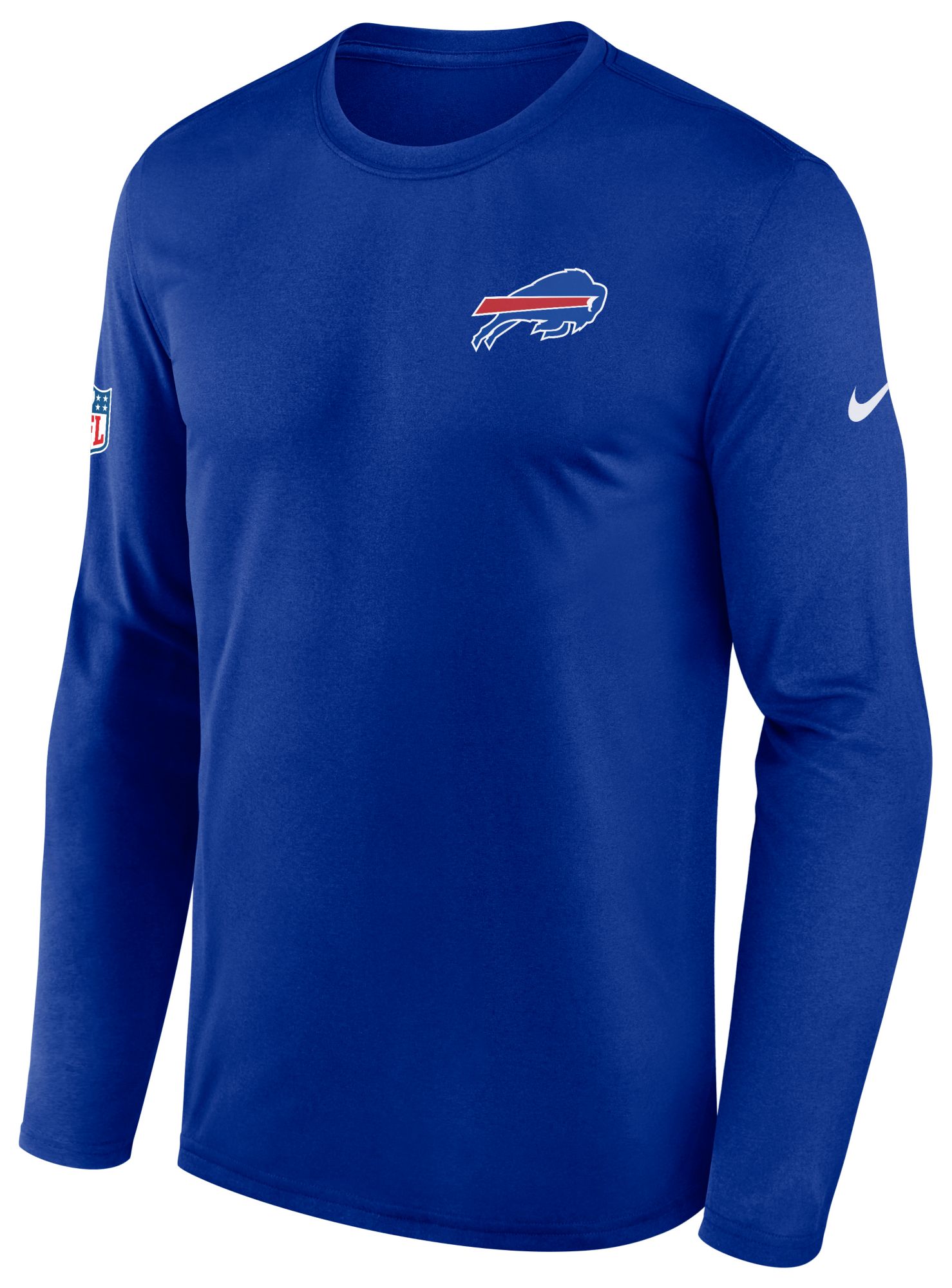Nike Men's Buffalo Bills Royal Small Logo Legend Long Sleeve Shirt