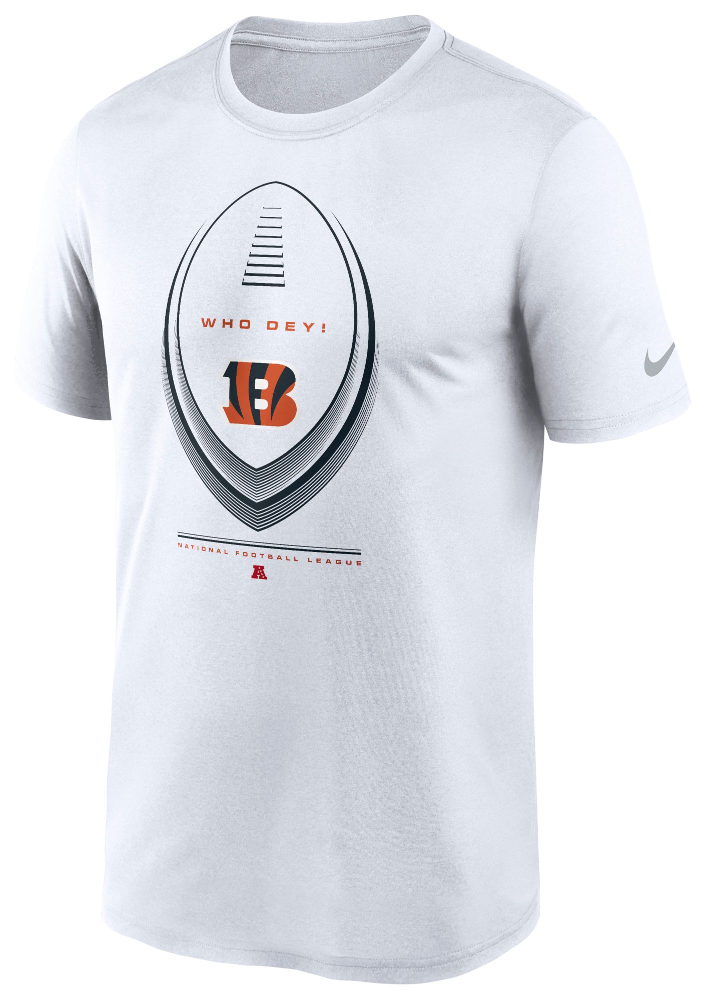 Nike Men's Cincinnati Bengals White Icon Legend T-Shirt