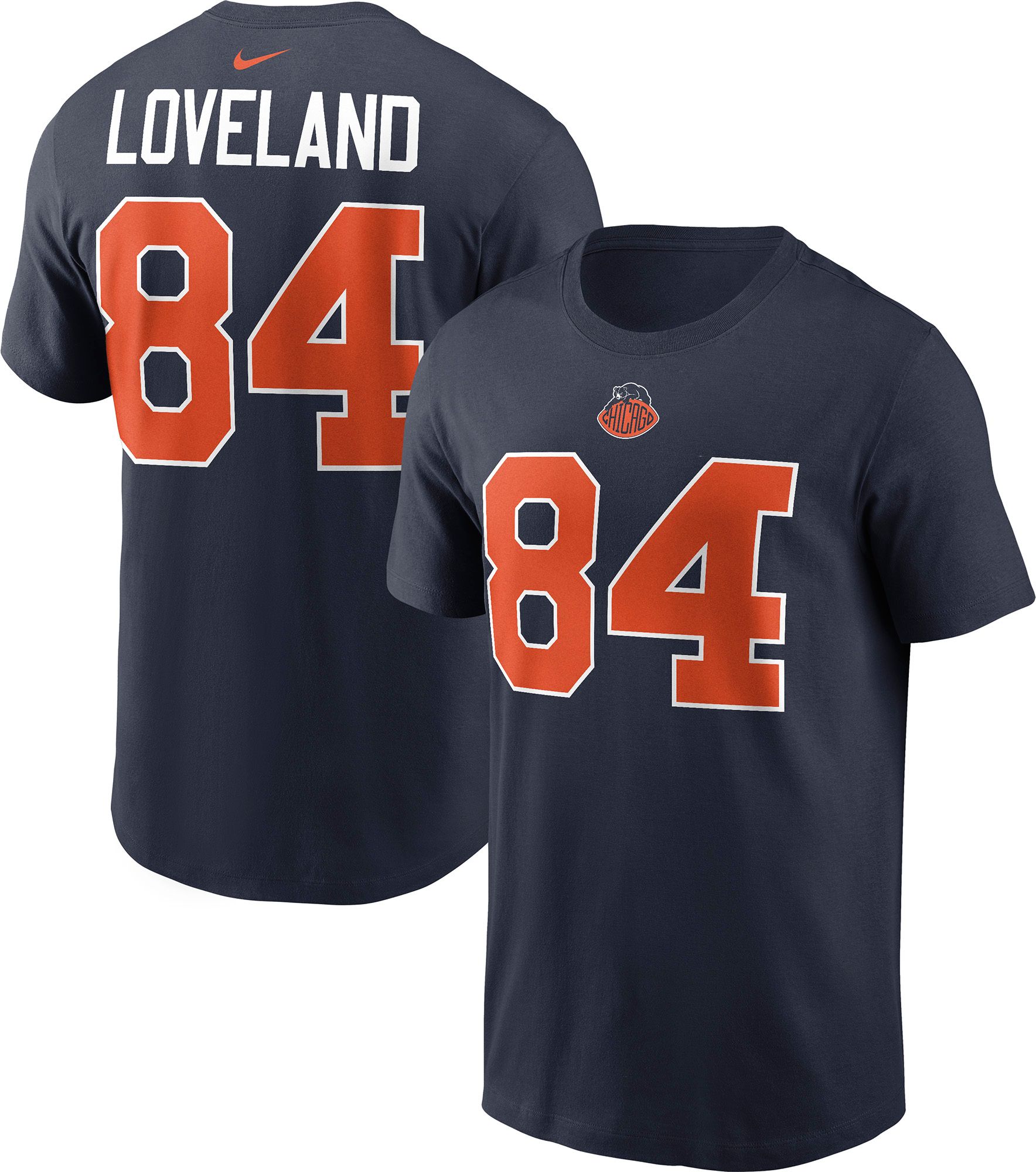Nike Men's Chicago Bears Colston Loveland NFL Rivalries T-Shirt