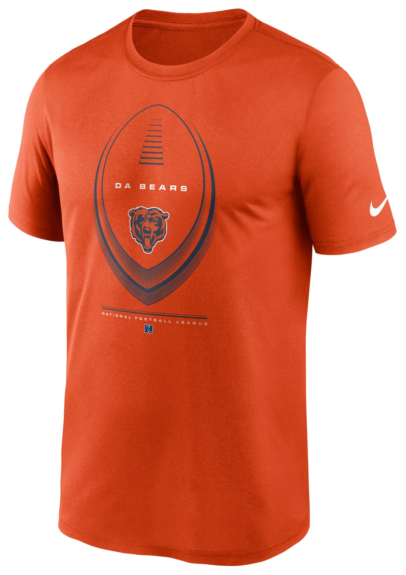 Nike Men's Chicago Bears Orange Icon Legend T-Shirt
