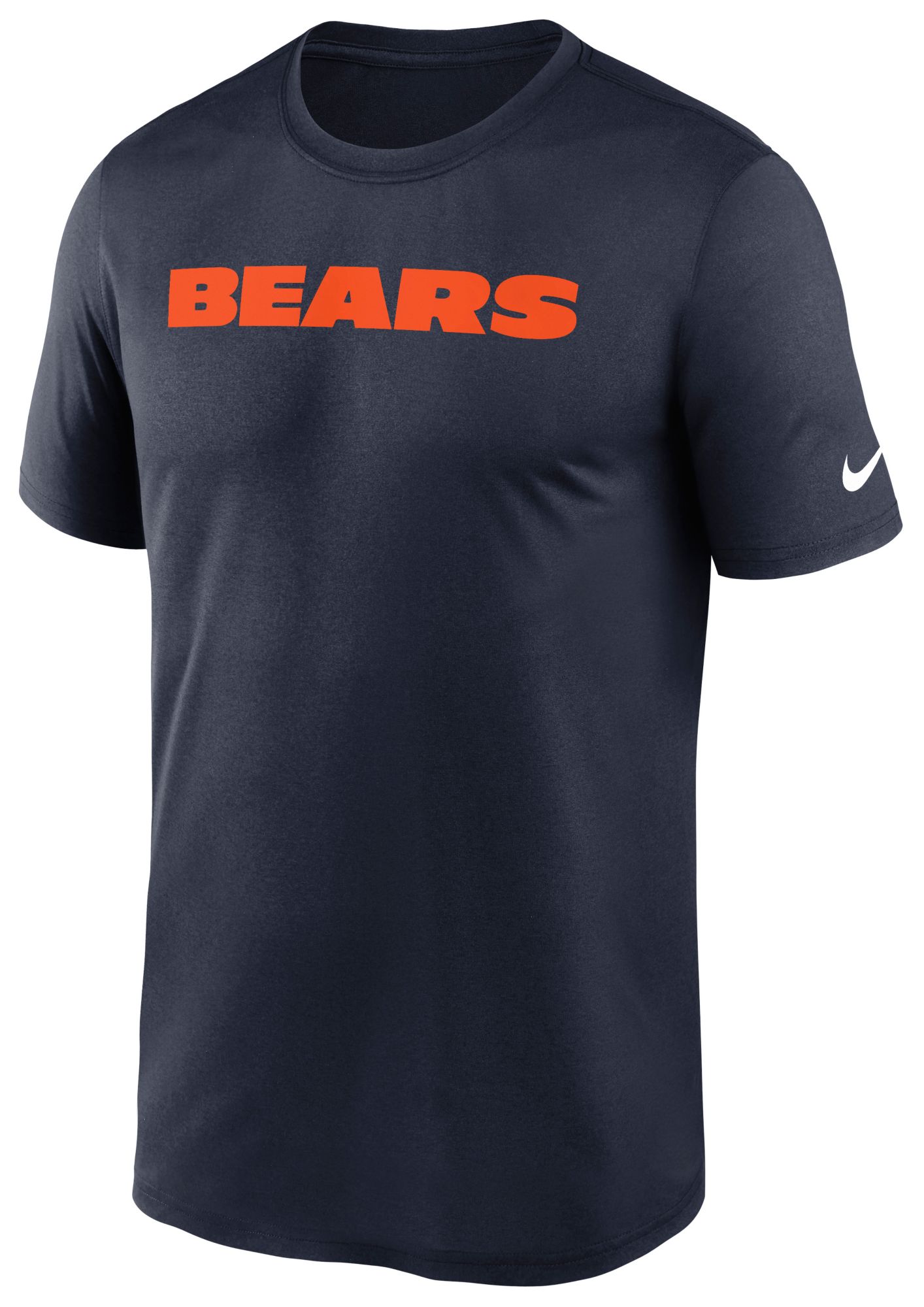 Nike Men's Chicago Bears Marine Legend Wordmark T-Shirt