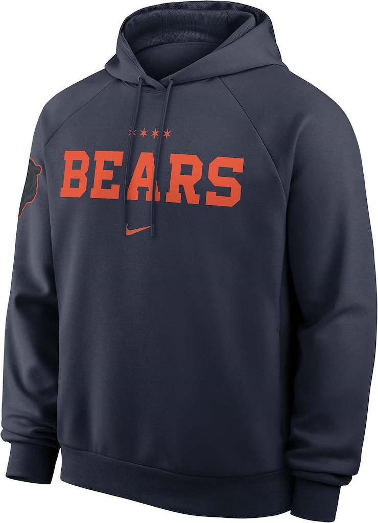 Nike Men's Chicago Bears NFL Rivalries Primary Hoodie