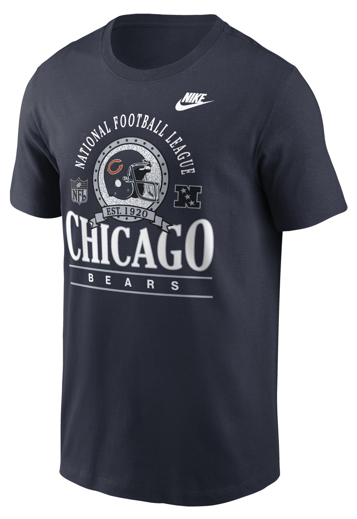Nike Men's Chicago Bears Marine Rewind T-Shirt