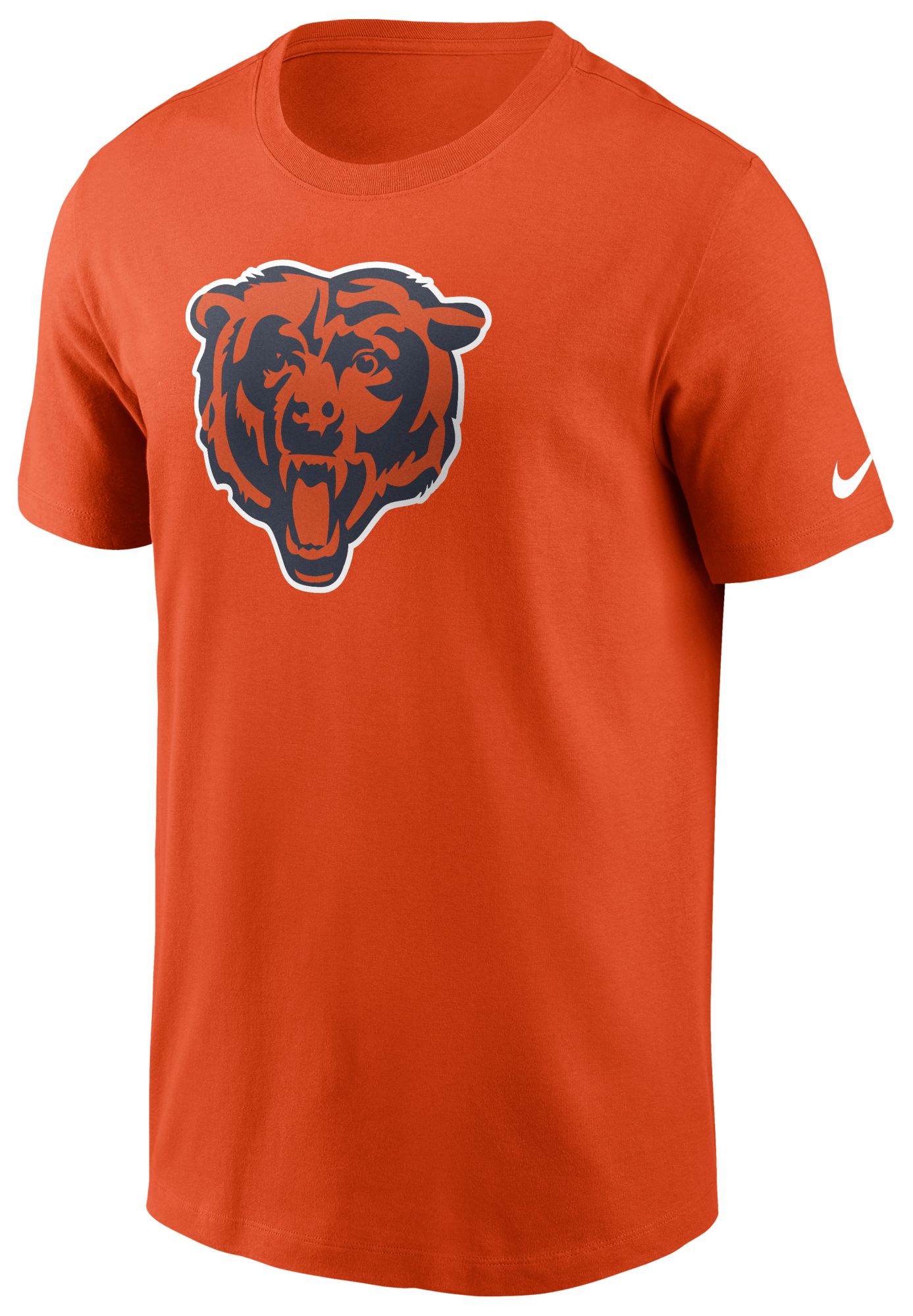 Nike Men's Chicago Bears Univ Orange Logo Essential T-Shirt