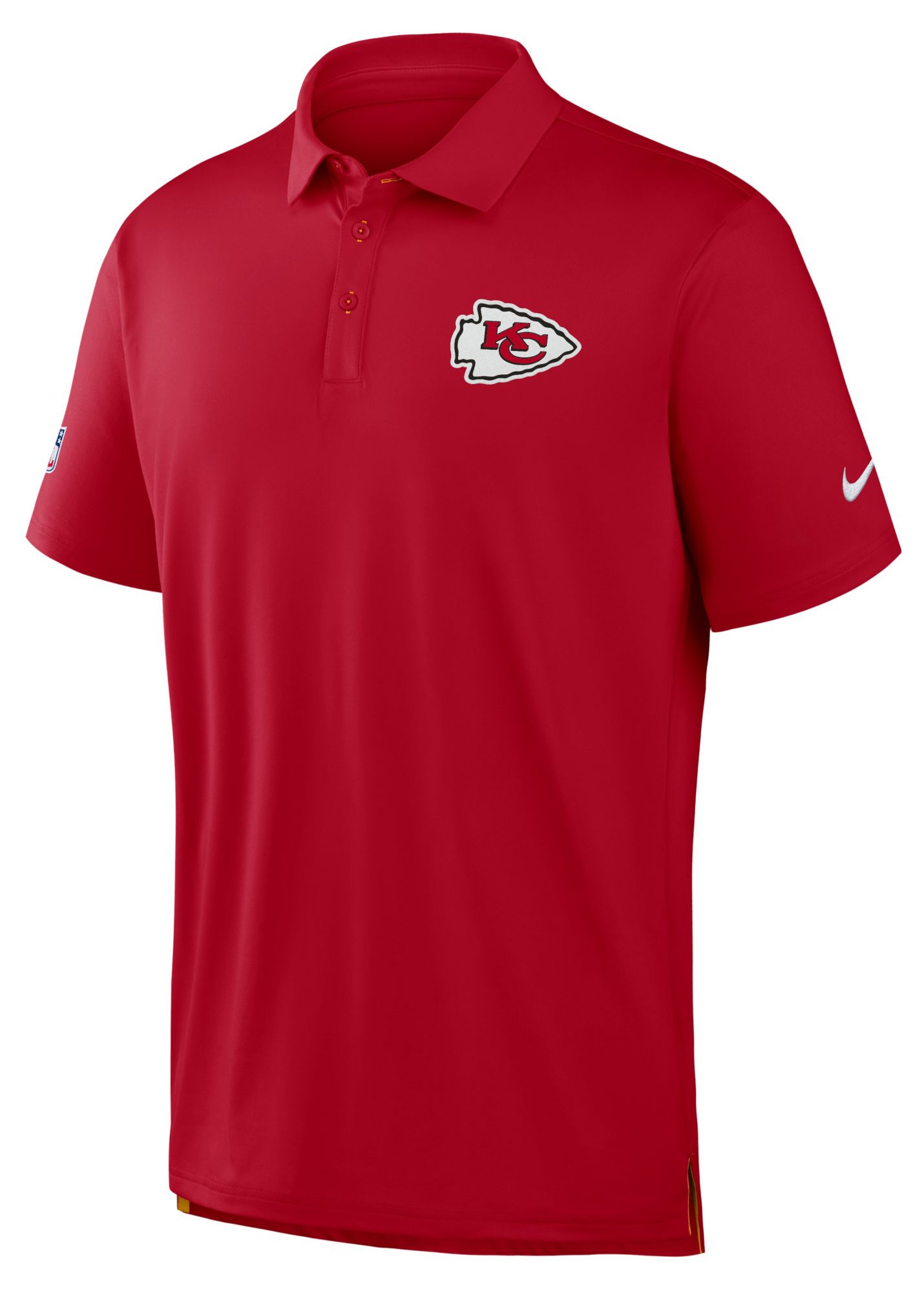 Nike Men's Kansas City Chiefs Red Polo Shirt