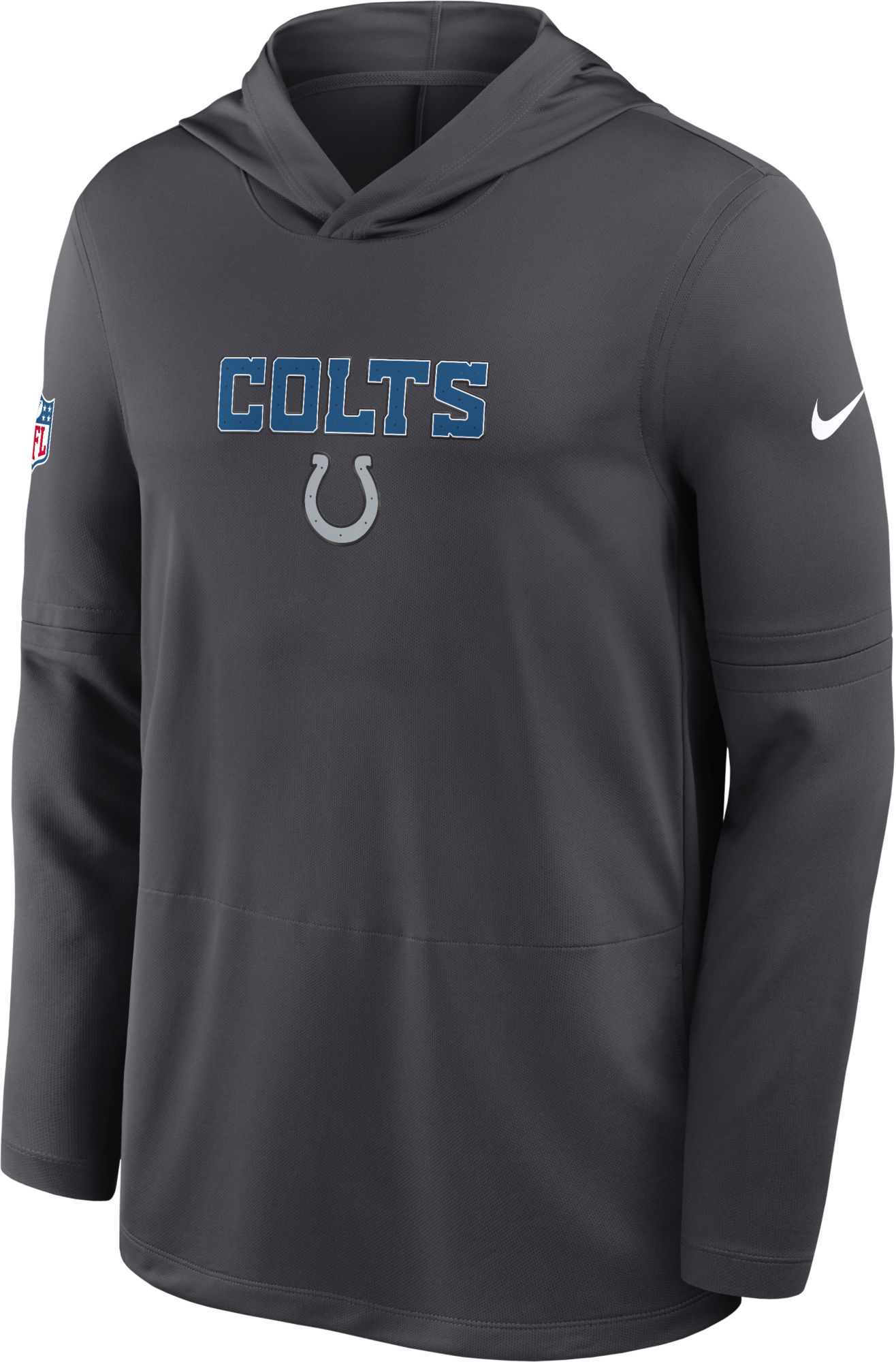 Nike Men's Indianapolis Colts NFL Rivalries Dri-FIT Long Sleeve Hooded Shirt