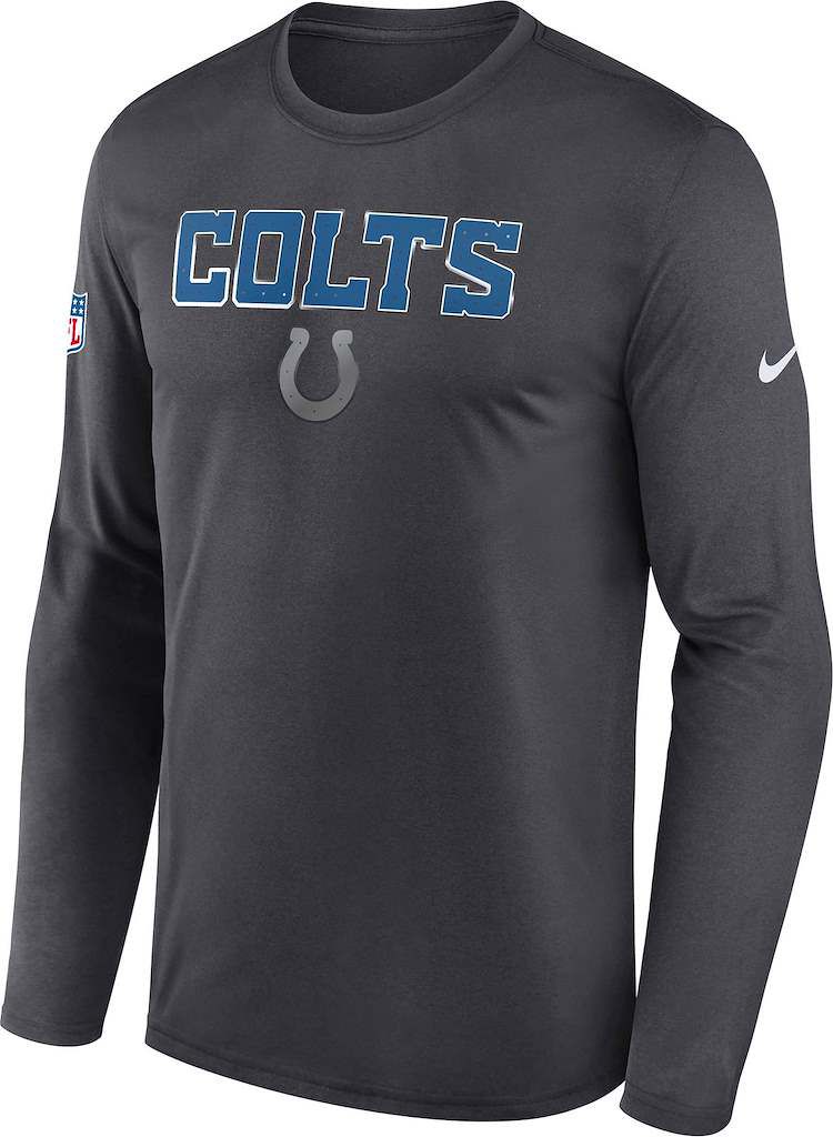 Nike Men's Indianapolis Colts NFL Rivalries Legend Long Sleeve Shirt