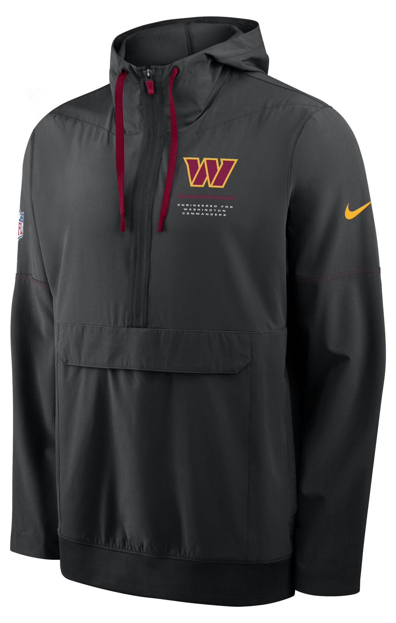 Nike Men's Washington Commanders Black Anorak Jacket