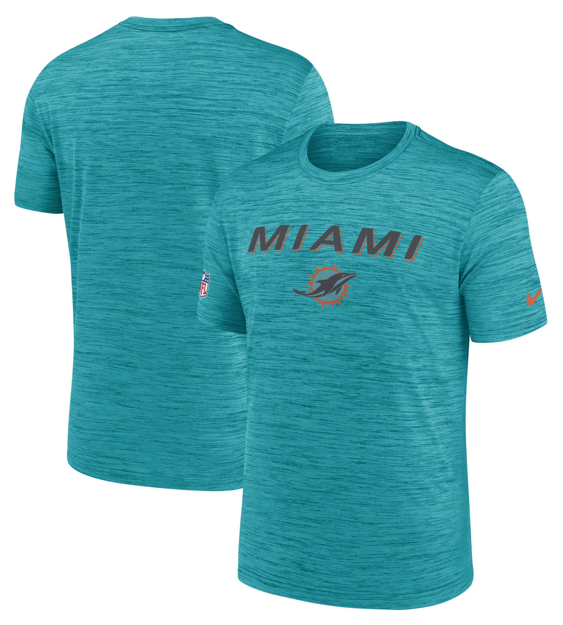 Nike Men's Miami Dolphins NFL Rivalries Velocity T-Shirt