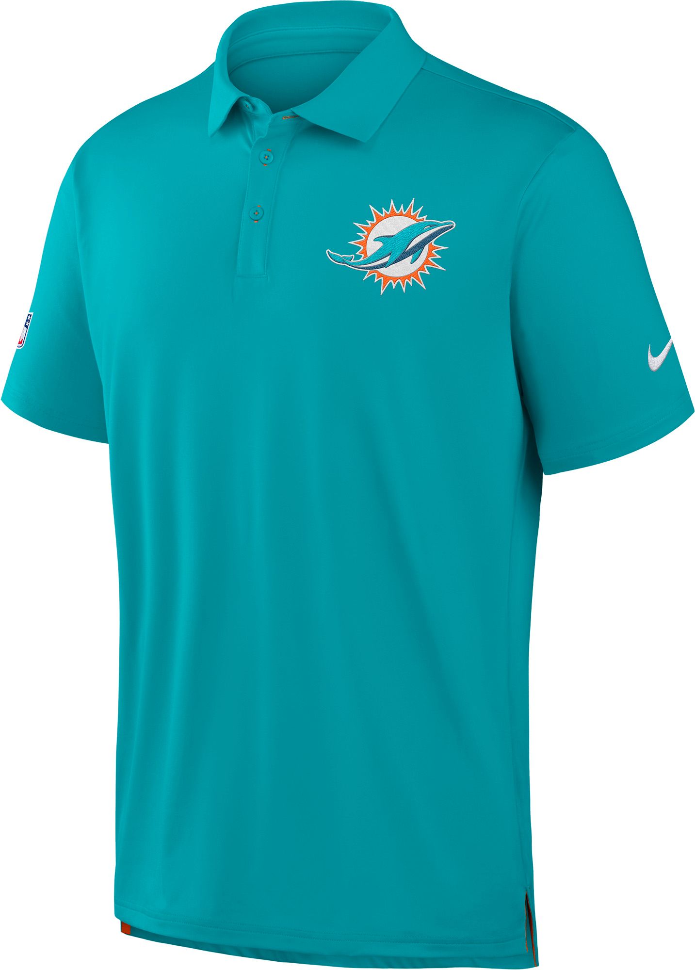 Nike Men's Miami Dolphins Sideline Tour Polo