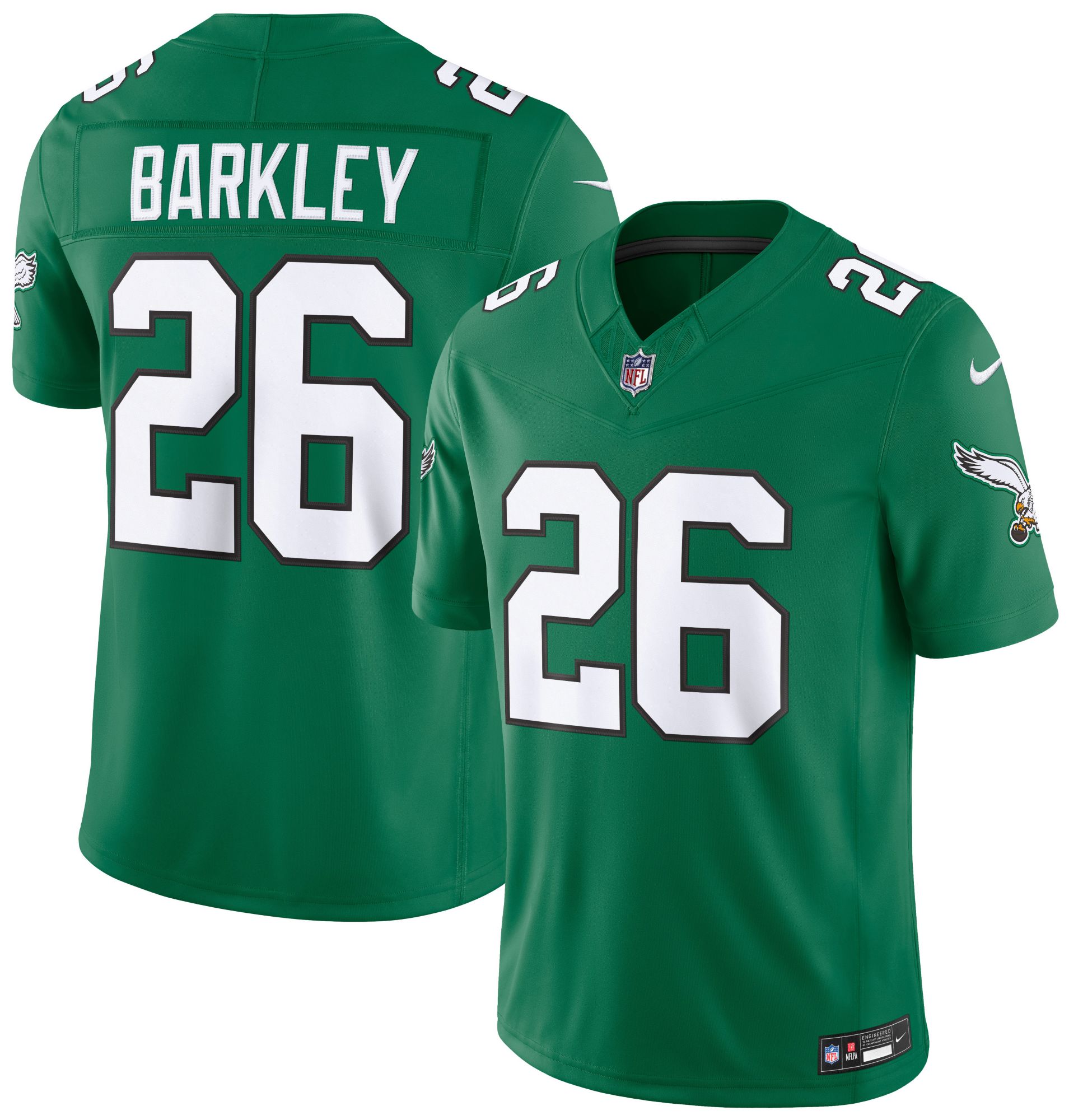 Nike Men's Philadelphia Eagles Green Saquon Barkley #26 Alternate Limited Jersey