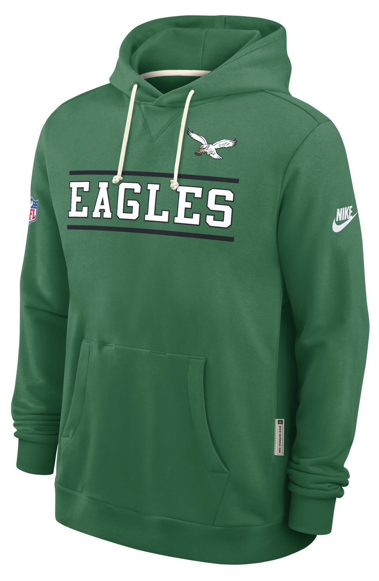Nike Men's Philadelphia Eagles Pine Green Sideline Alternate Retro Hoodie