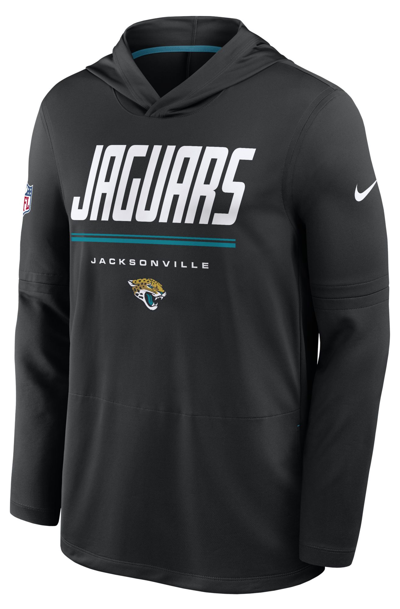 Nike Men's Jacksonville Jaguars Black Long Sleeve Hooded Top
