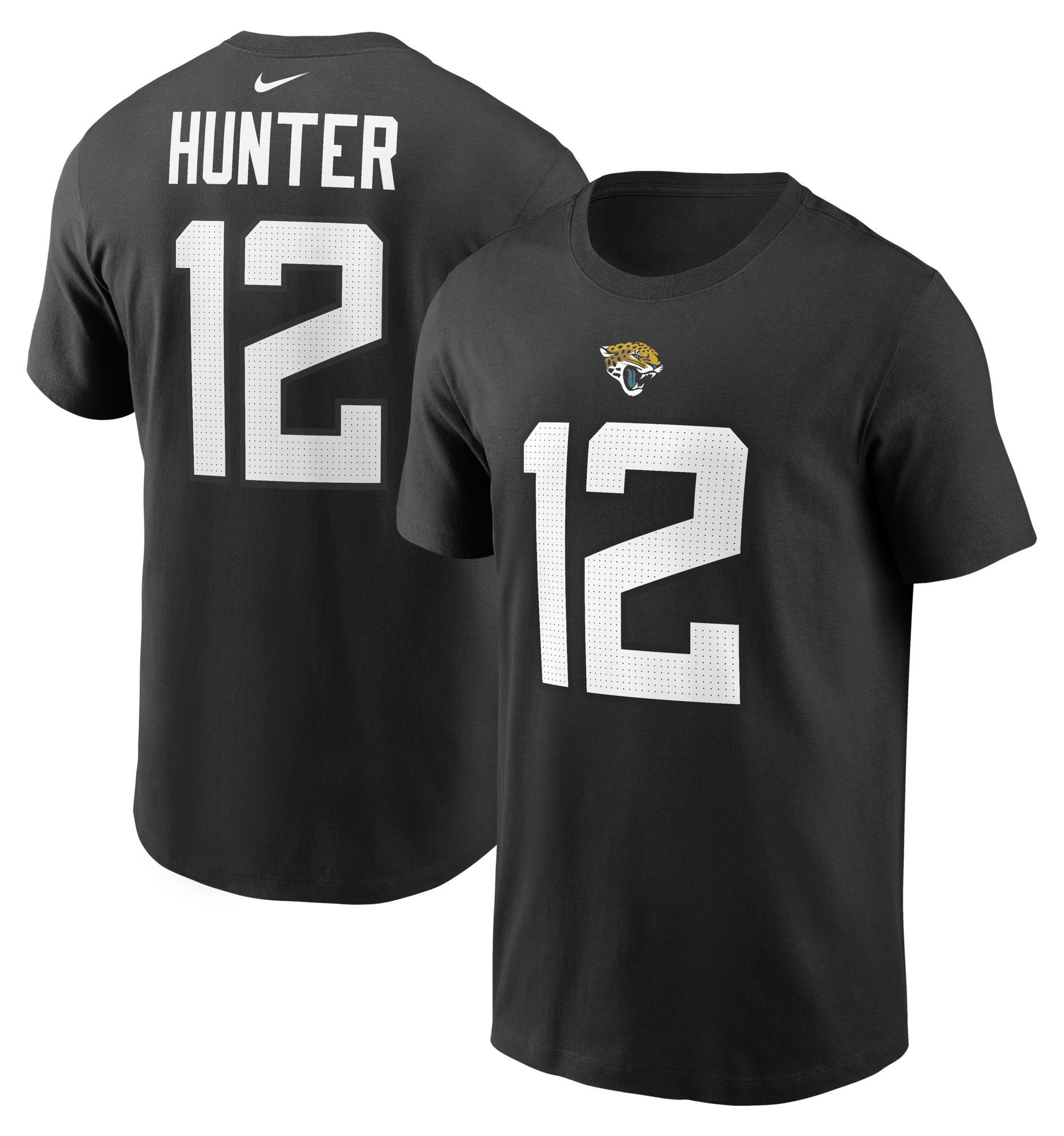 Nike Men's Jacksonville Jaguars Travis Hunter Black T-Shirt