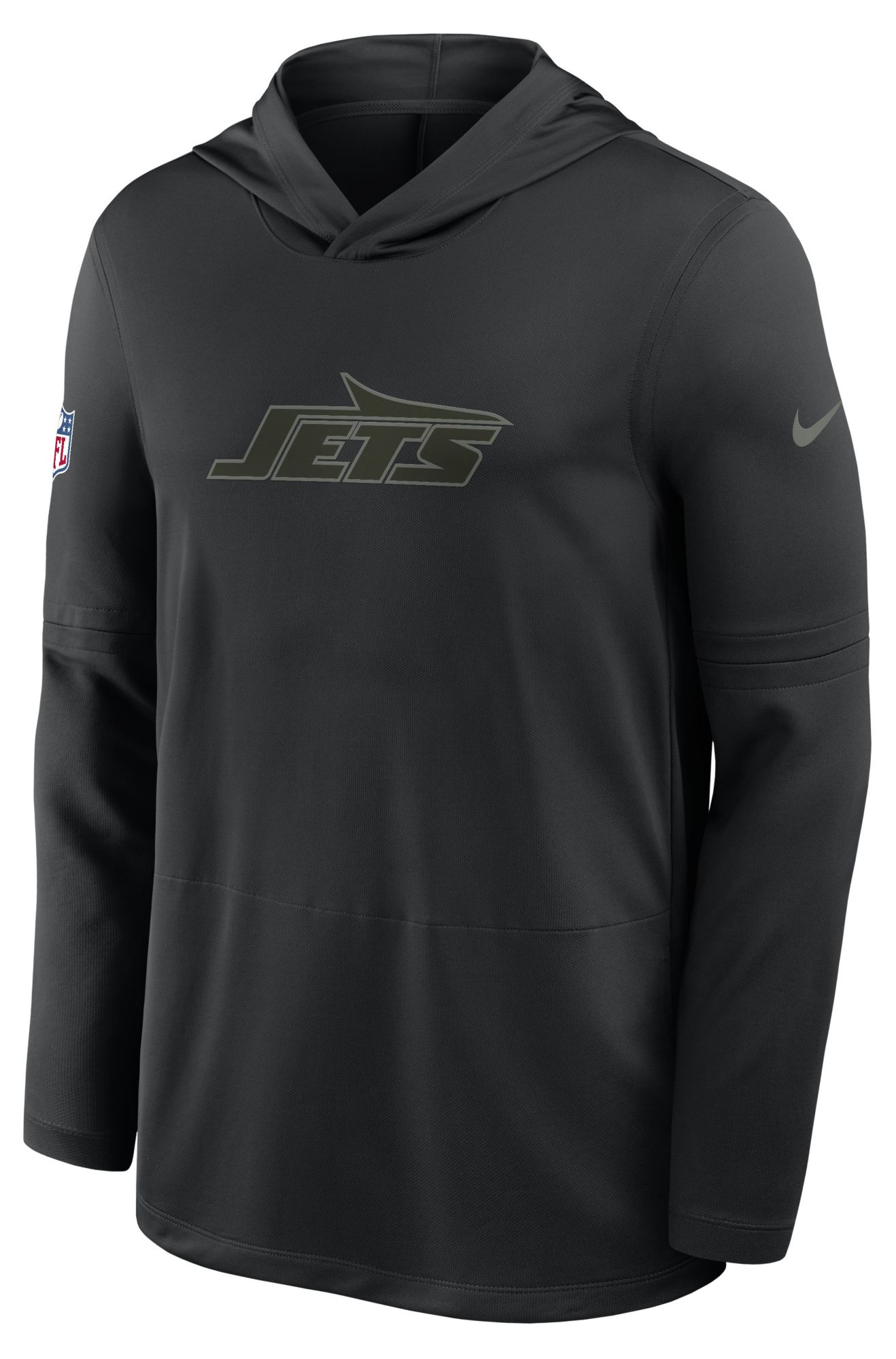 Nike Men's New York Jets NFL Rivalries Dri-FIT Long Sleeve Hooded Shirt