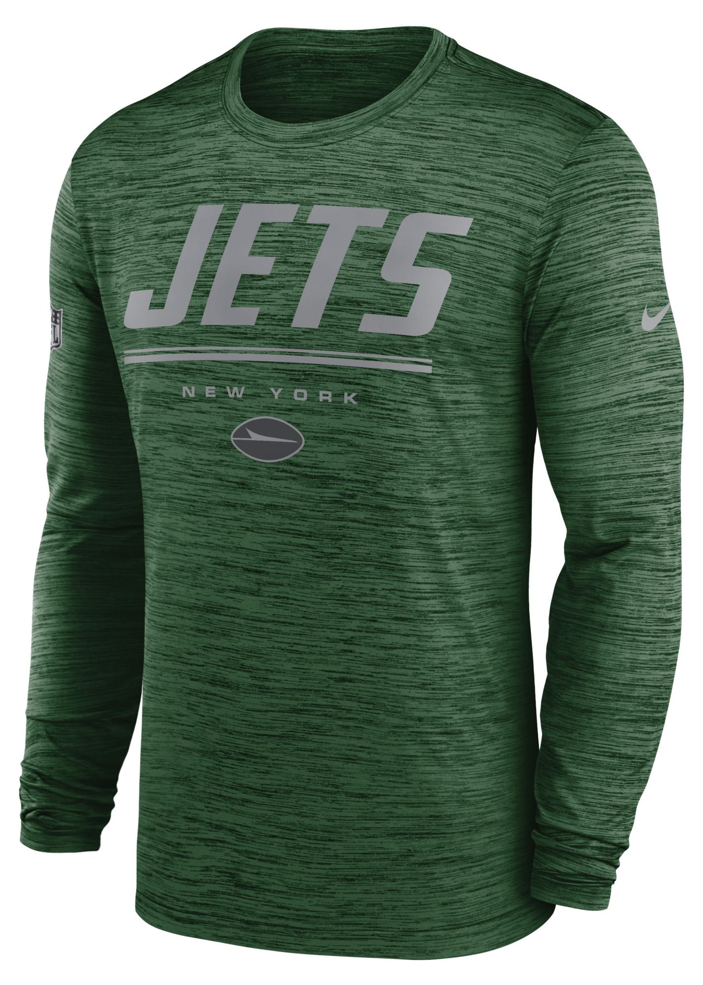 Nike Men's New York Jets Velocity Long Sleeve Shirt