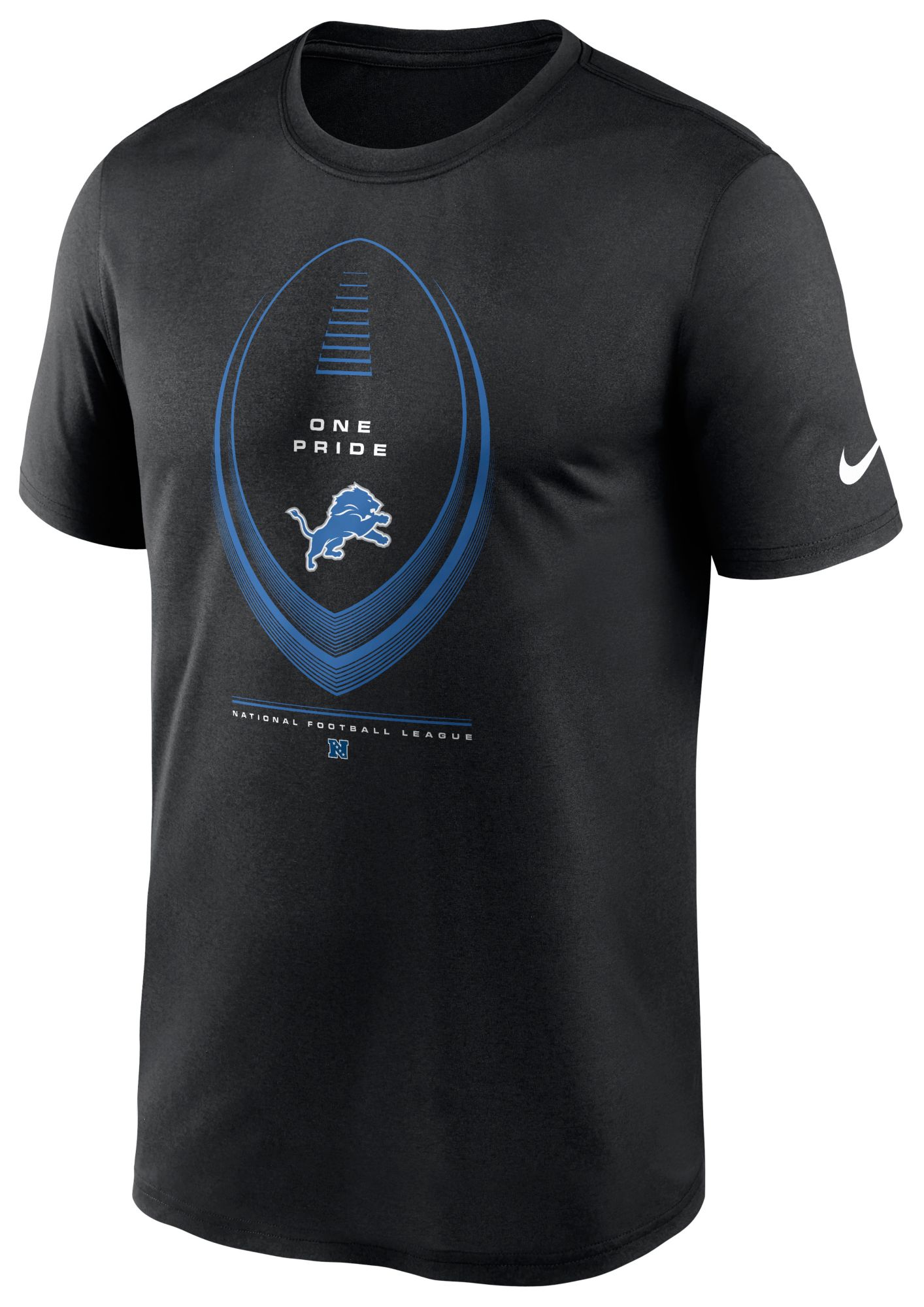 Nike Men's Detroit Lions Black Icon Legend T-Shirt