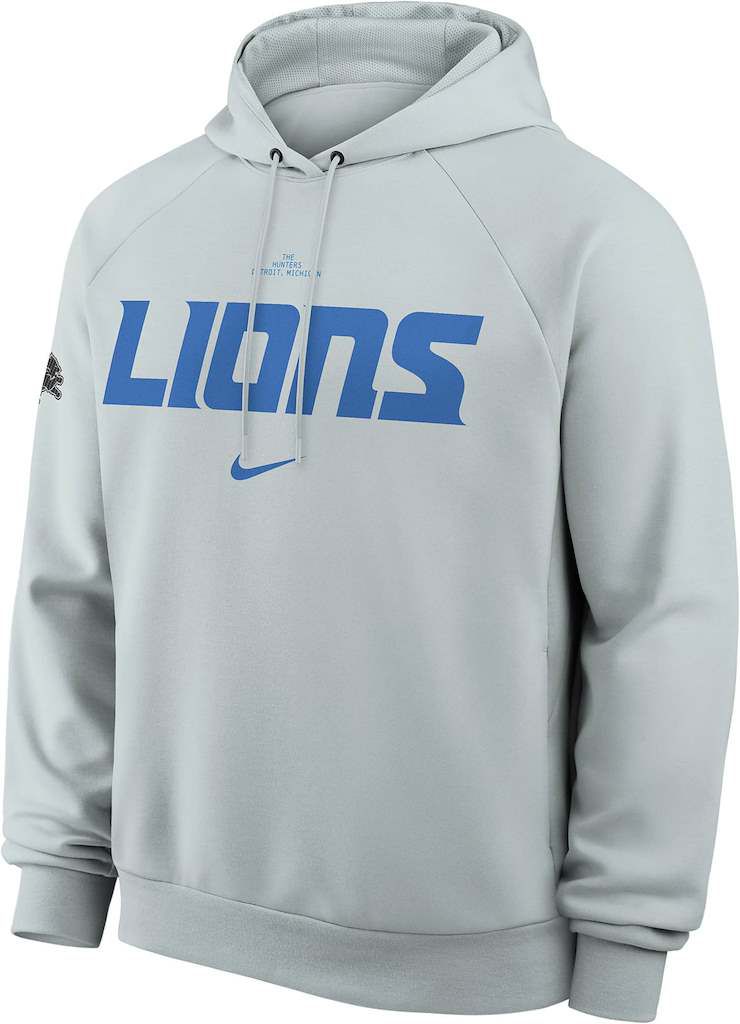 Nike Men's Detroit Lions NFL Rivalries Primary Hoodie