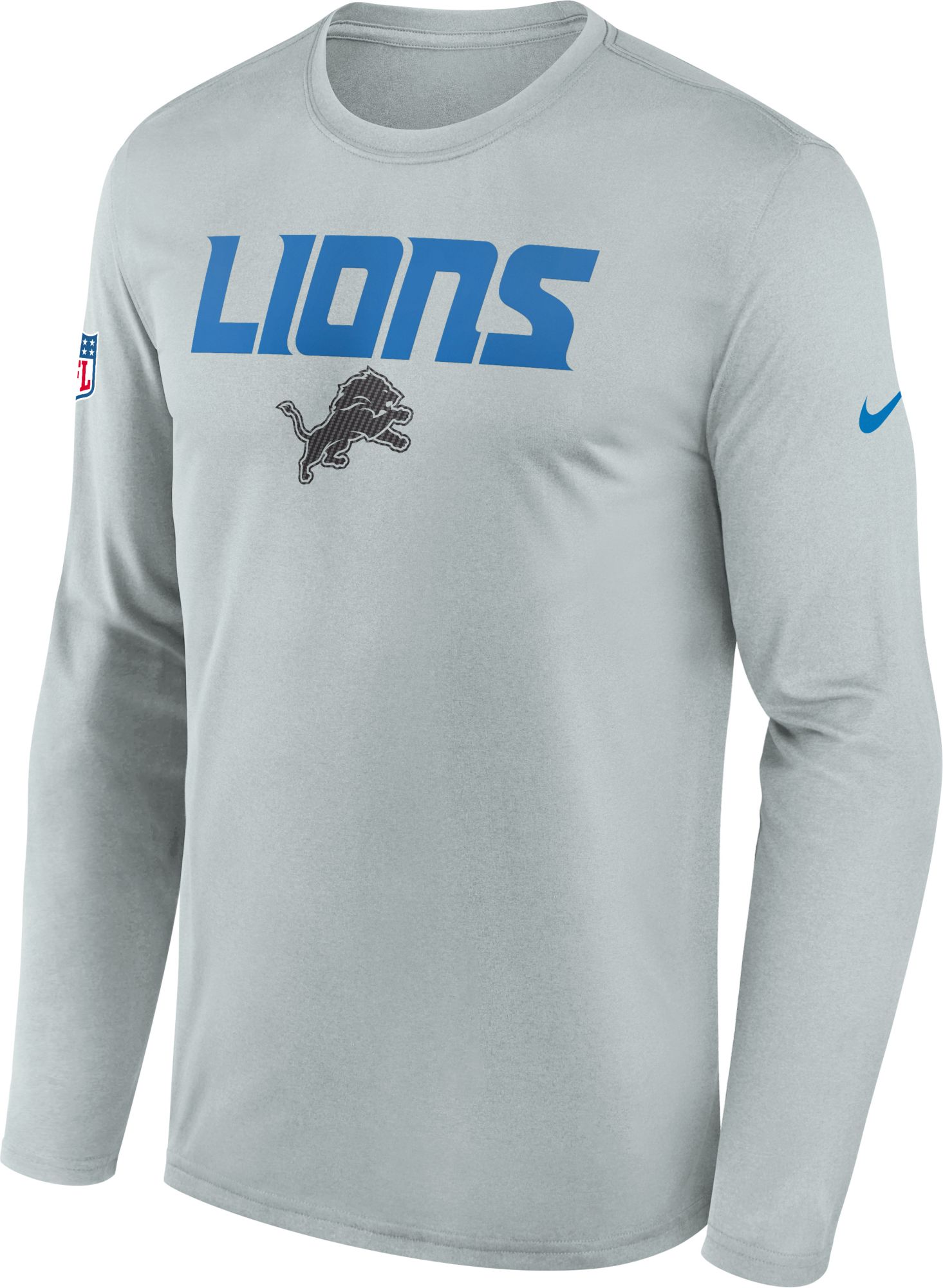 Nike Men's Detroit Lions NFL Rivalries Legend Long Sleeve Shirt