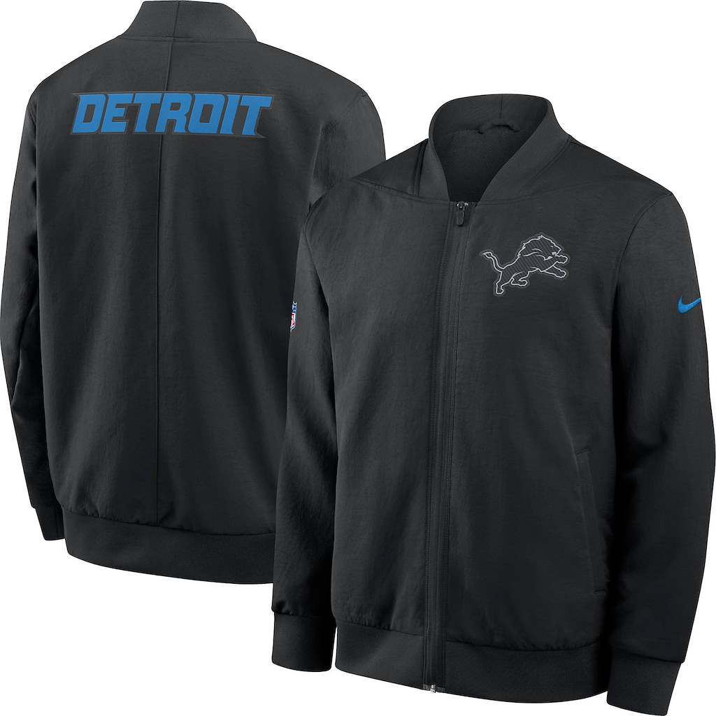 Nike Men's Detroit Lions NFL Rivalries Bomber Jacket