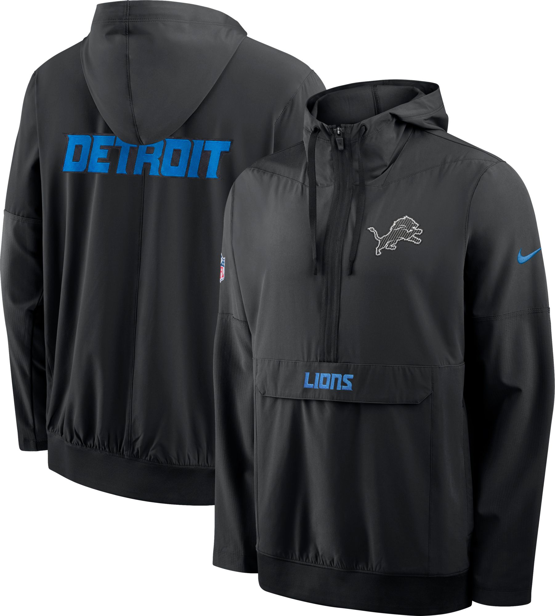 Nike Men's Detroit Lions NFL Rivalries Anorak Jacket