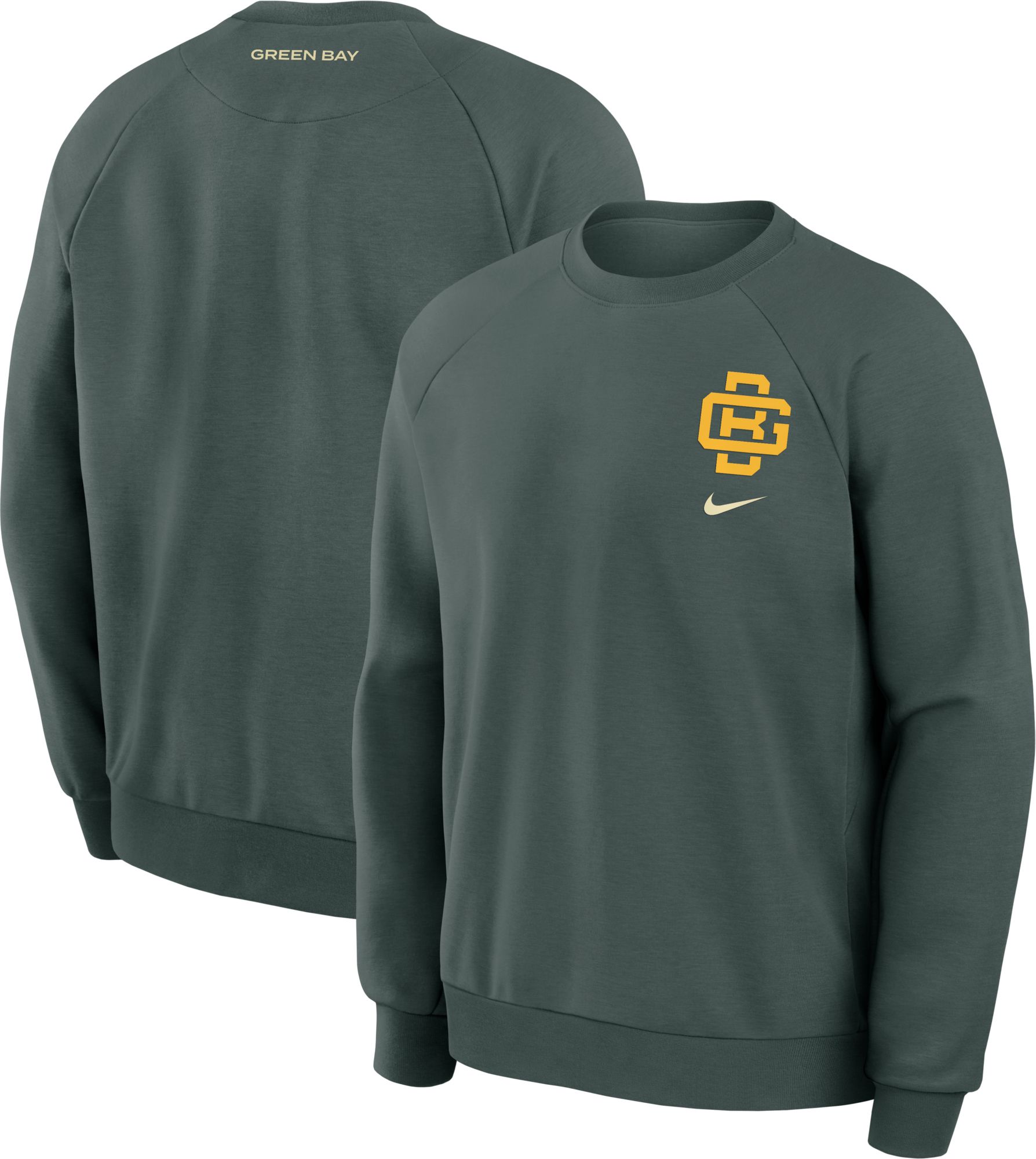 Nike Men's Green Bay Packers NFL Rivalries Primary Crewneck Sweatshirt