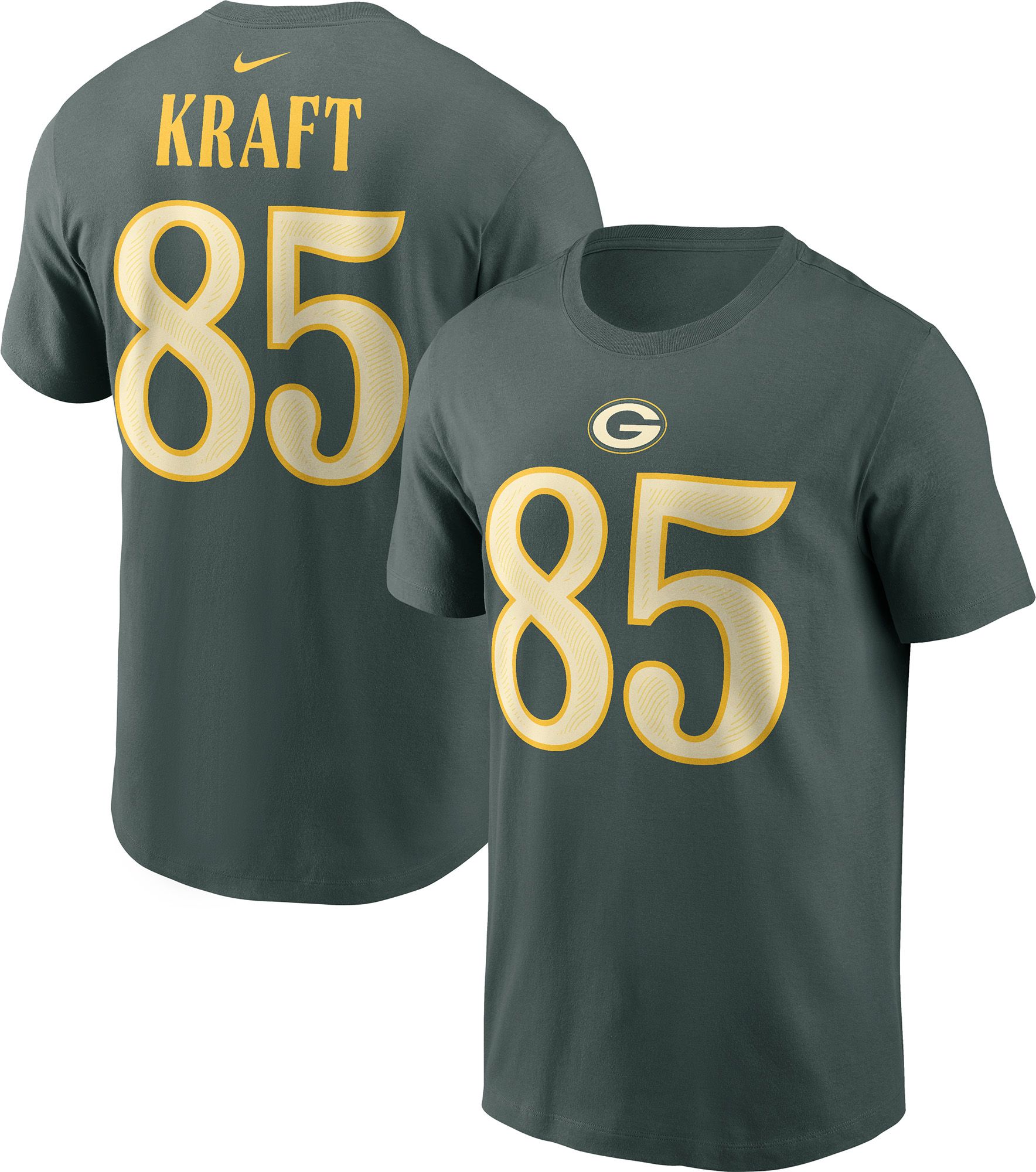 Nike Men's Green Bay Packers Tucker Kraft NFL Rivalries T-Shirt