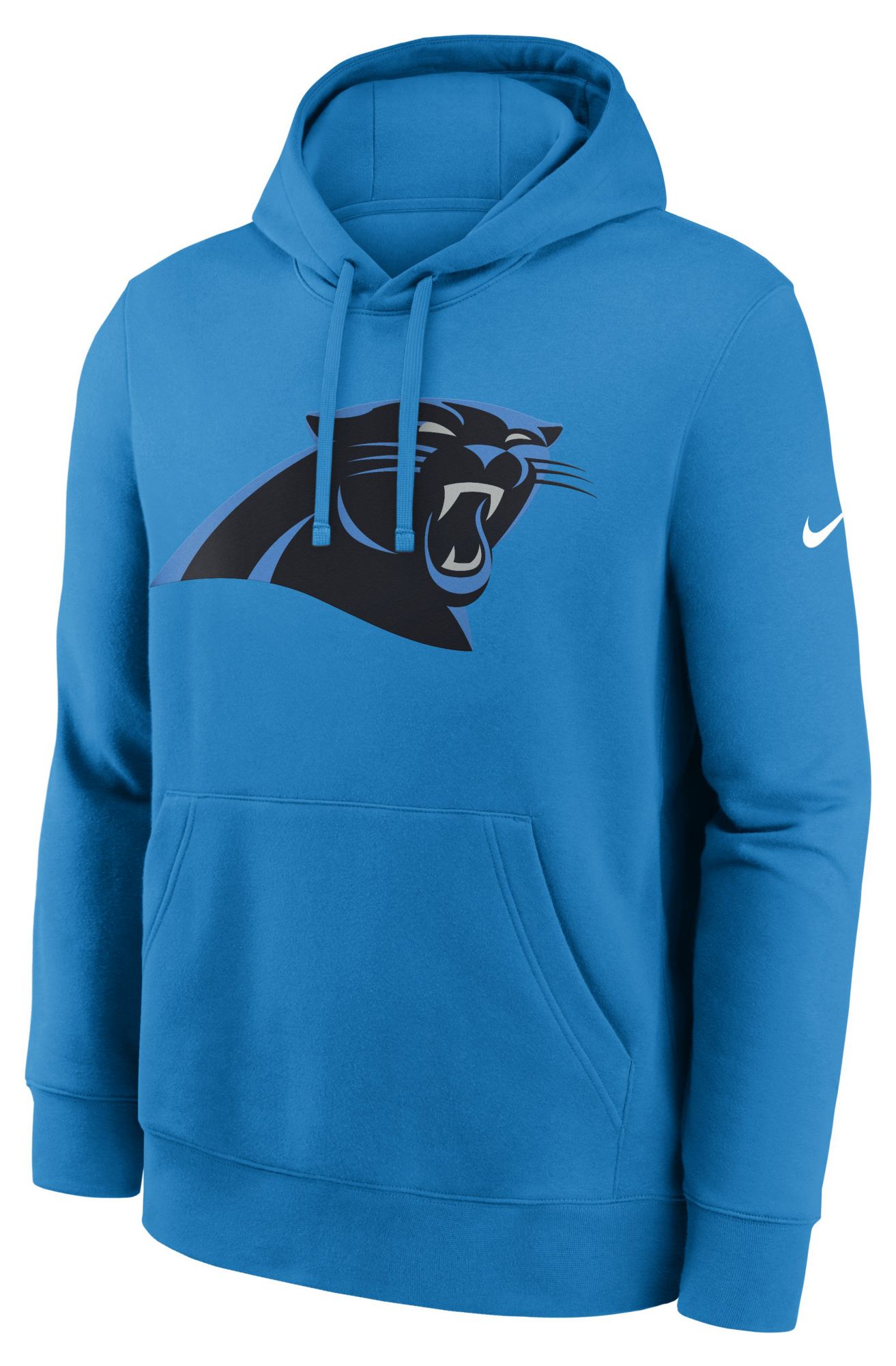 Nike Men's Carolina Panthers Neptune Blue Club Fleece Hoodie