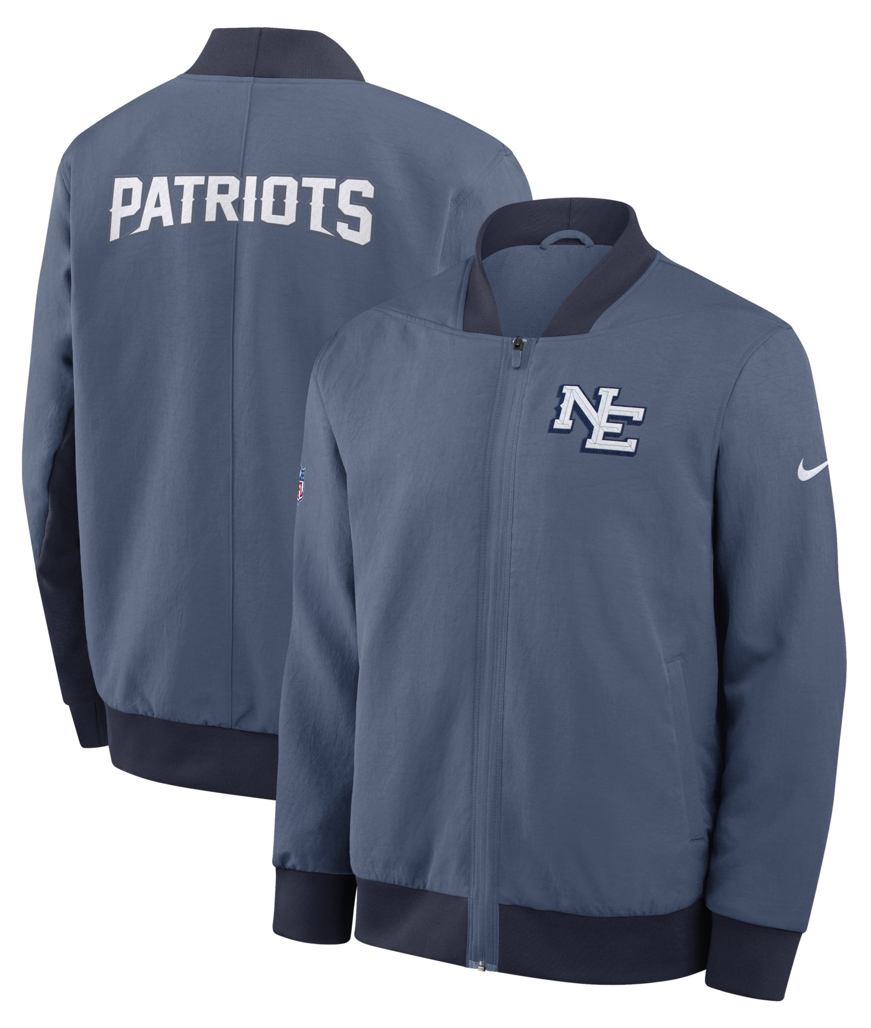 Nike Men's New England Patriots NFL Rivalries Bomber Jacket