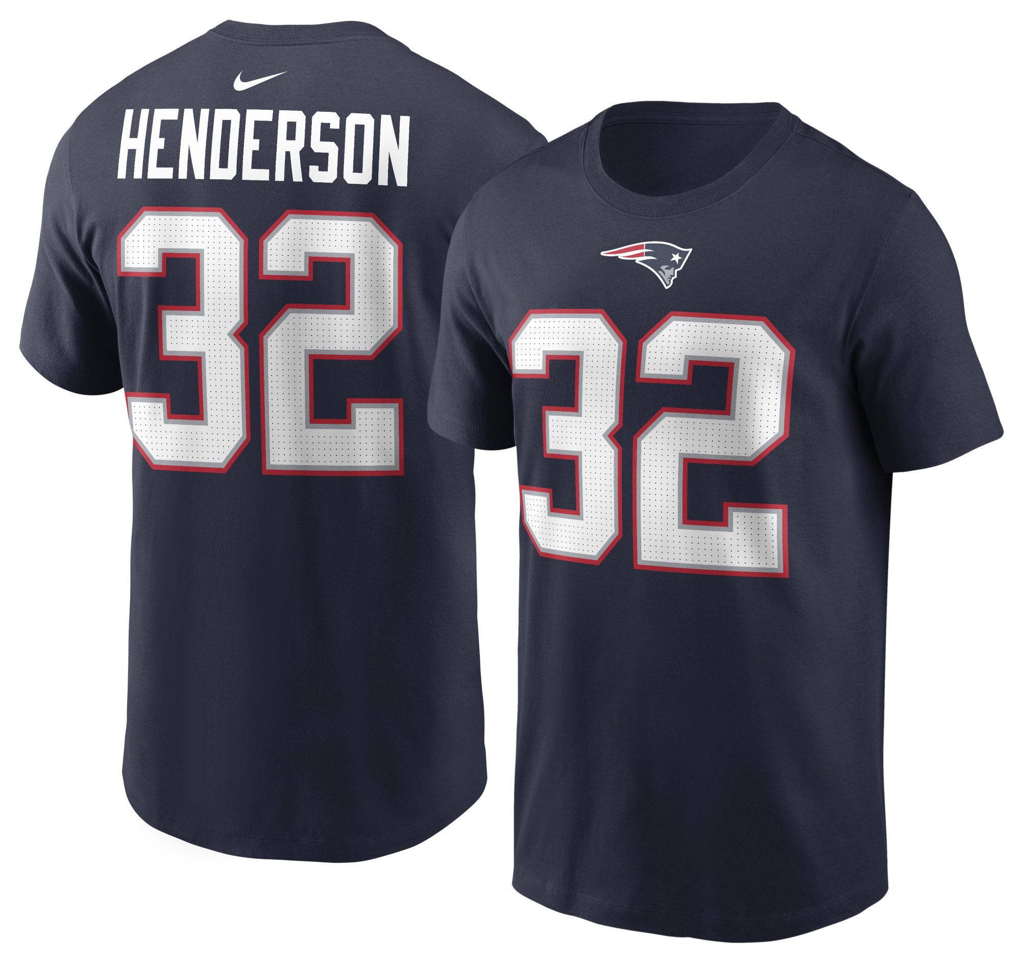 Nike Men's New England Patriots Navy T-Shirt