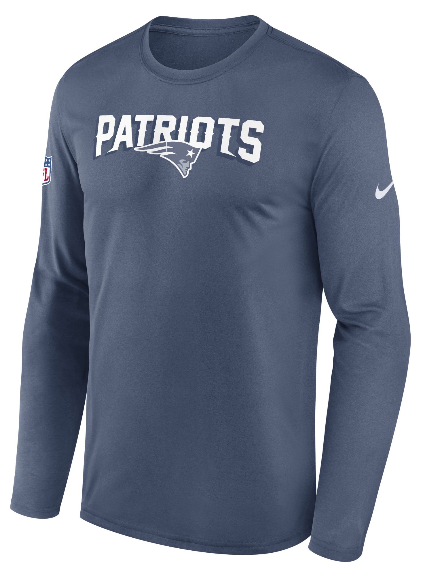 Nike Men's New England Patriots NFL Rivalries Legend Long Sleeve Shirt