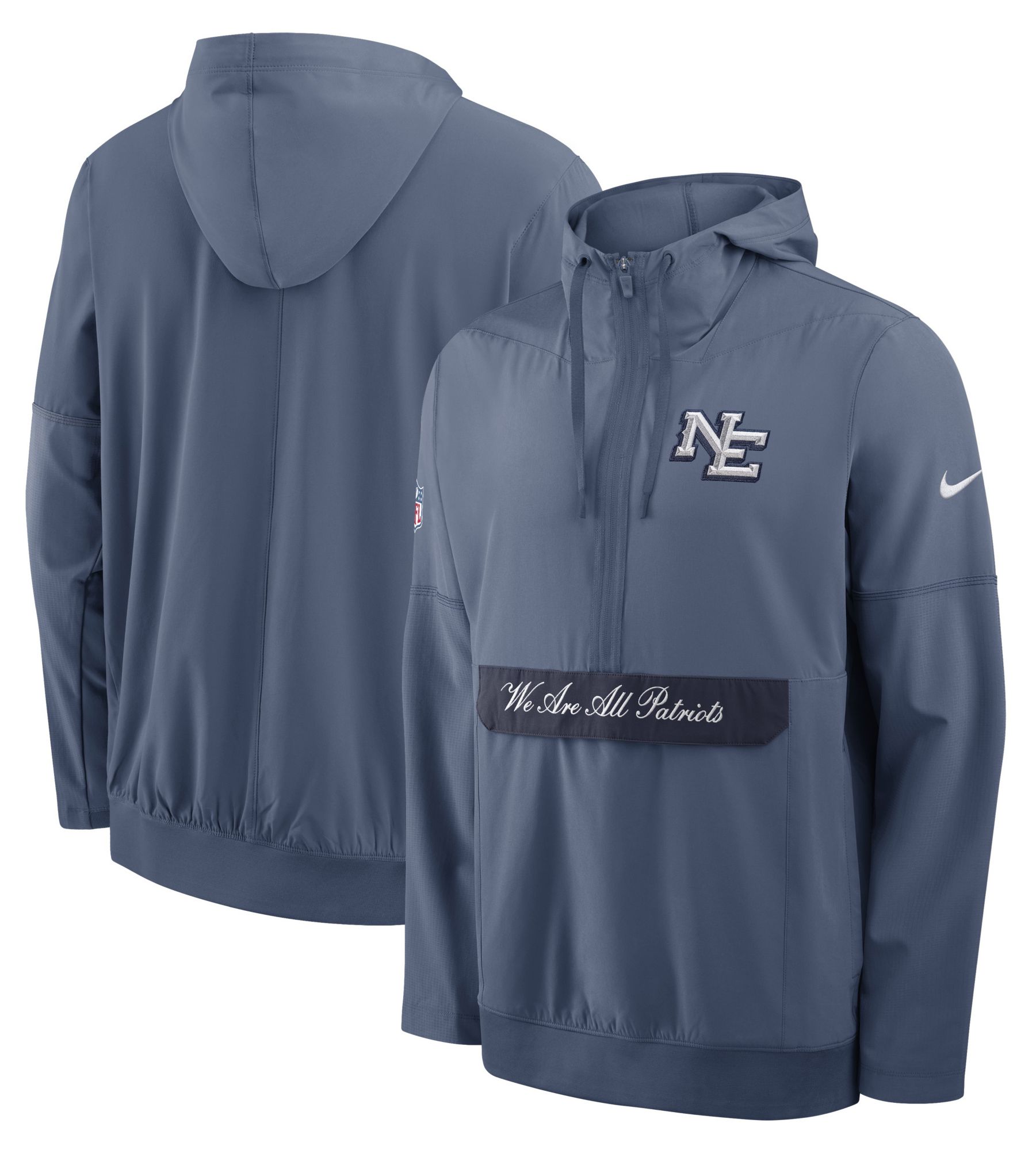 Nike Men's New England Patriots NFL Rivalries Anorak Jacket