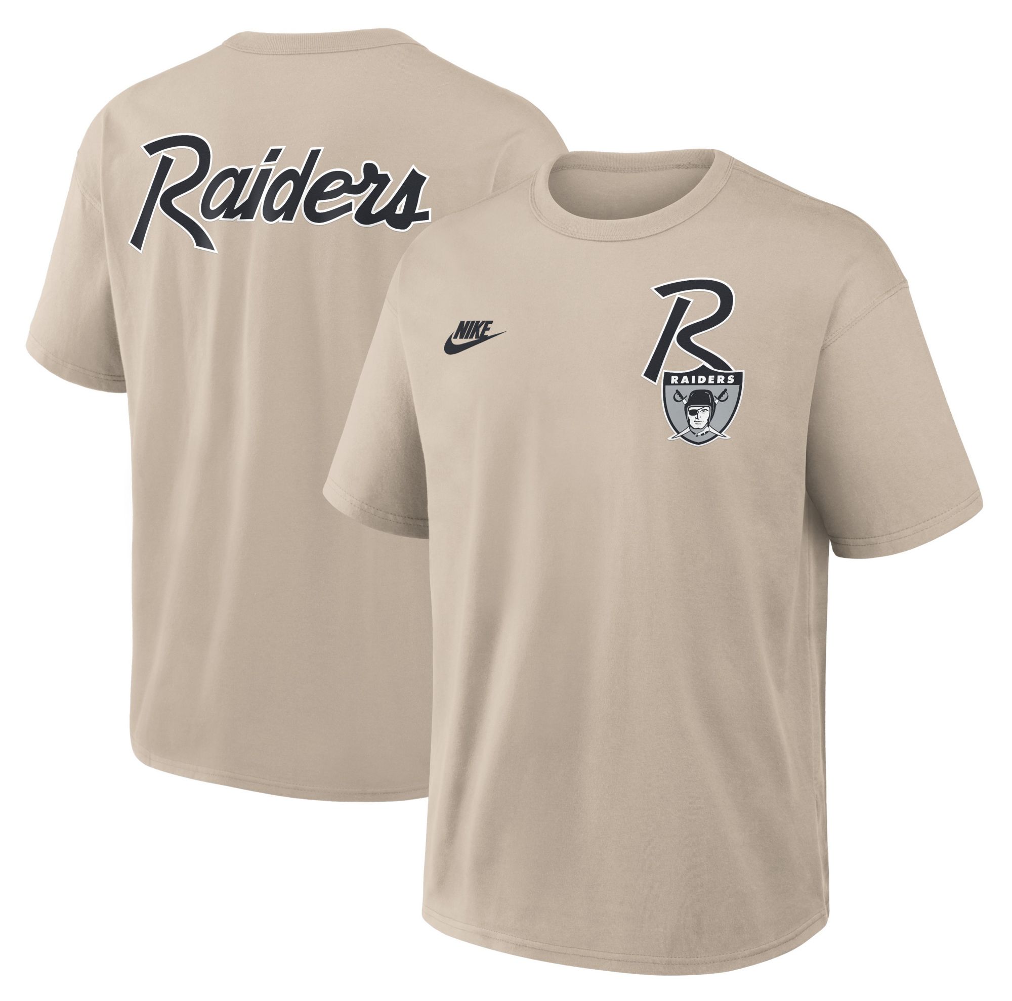 Nike Men's Las Vegas Raiders Desert Sand Rewind Max90 T-Shirt