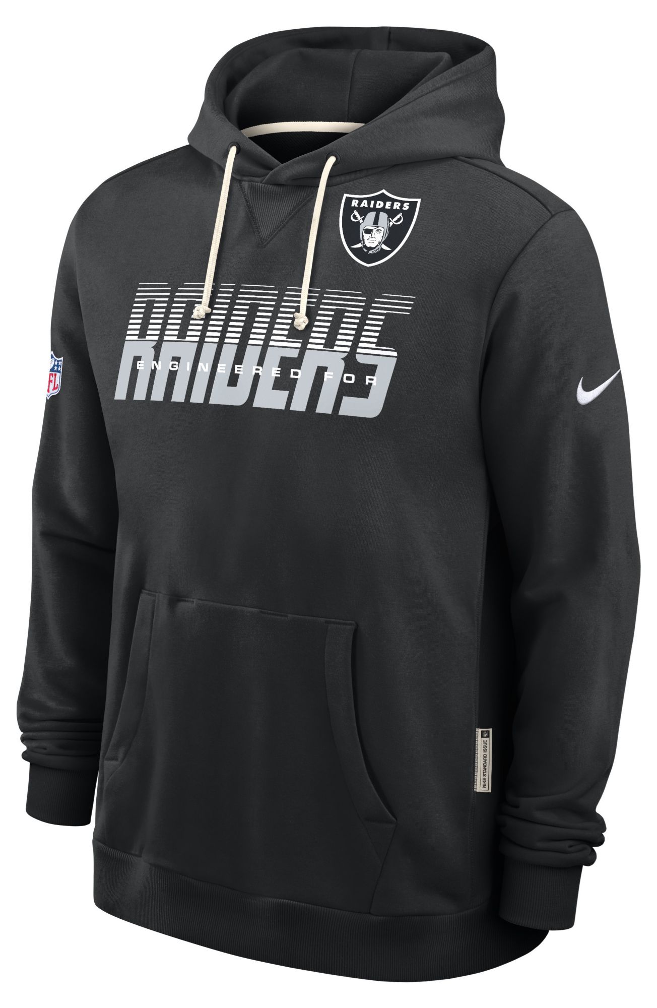 Nike Men's Las Vegas Raiders Black Sideline Standard Issue Hoodie