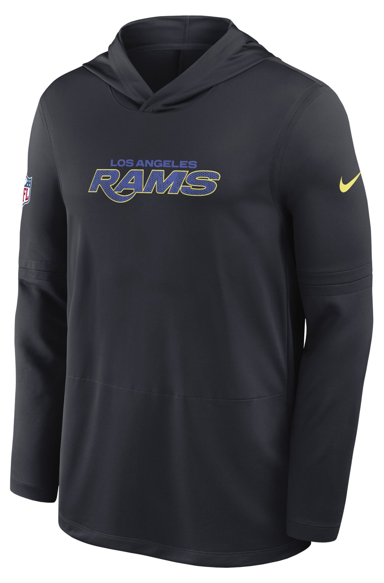 Nike Men's Los Angeles Rams NFL Rivalries Dri-FIT Long Sleeve Hooded Shirt