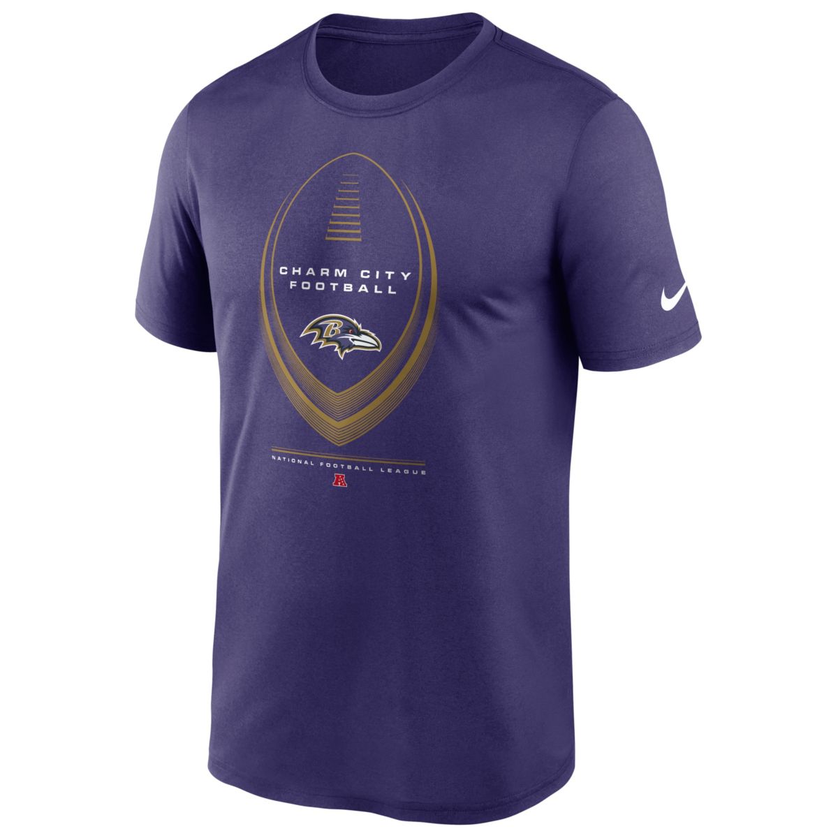 Nike Men's Baltimore Ravens Purple Zay Flowers #4 T-Shirt | Dick's
