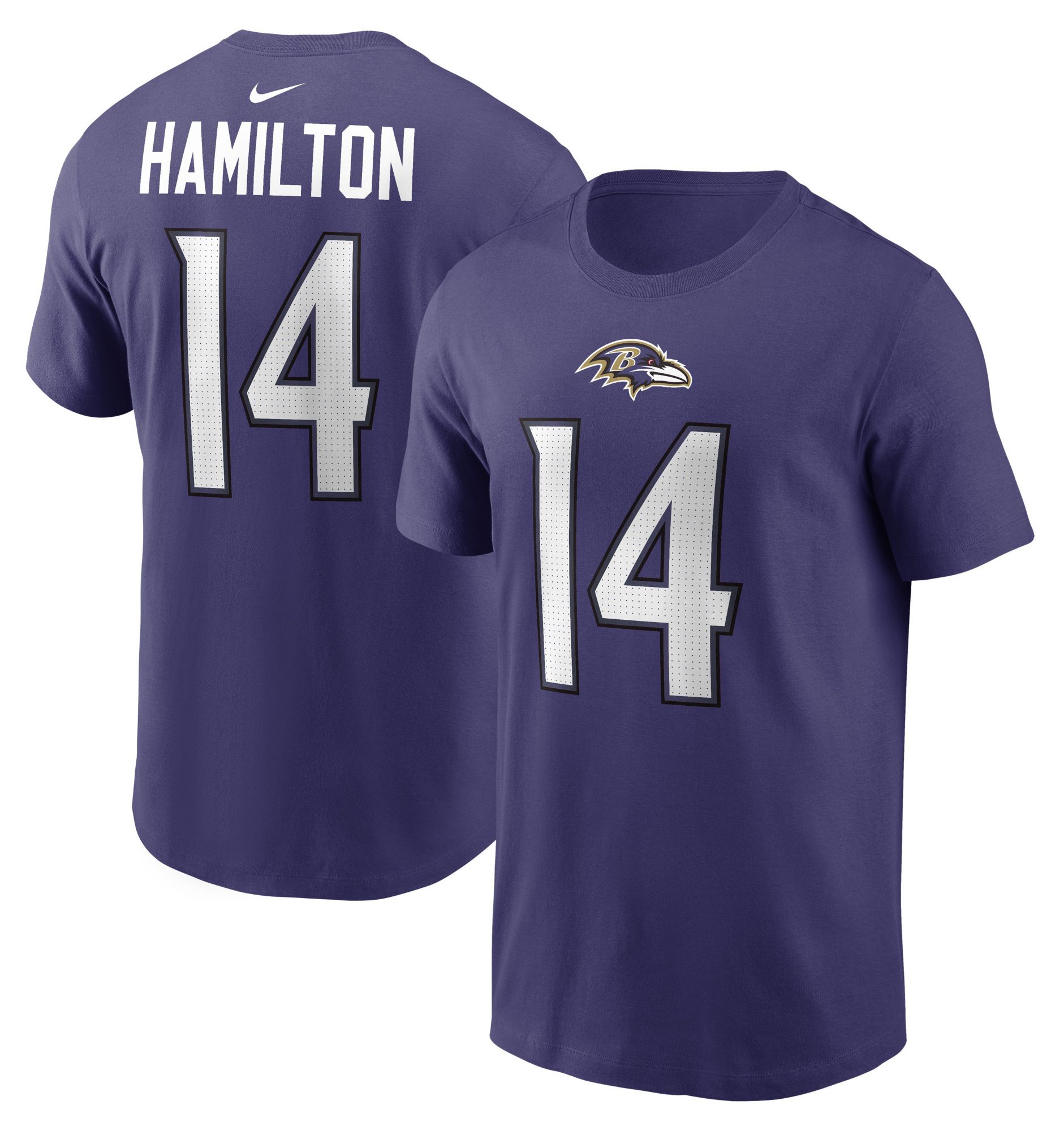 Nike Men's Baltimore Ravens Purple T-Shirt