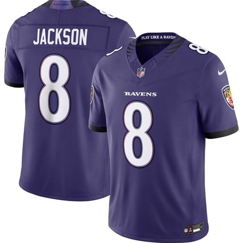 Nike Men's Baltimore Ravens Zay Flowers #4 Black Alternate Game