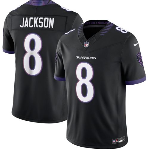Antigua Men's Baltimore Ravens Tribute Black 1/4-Zip Pullover