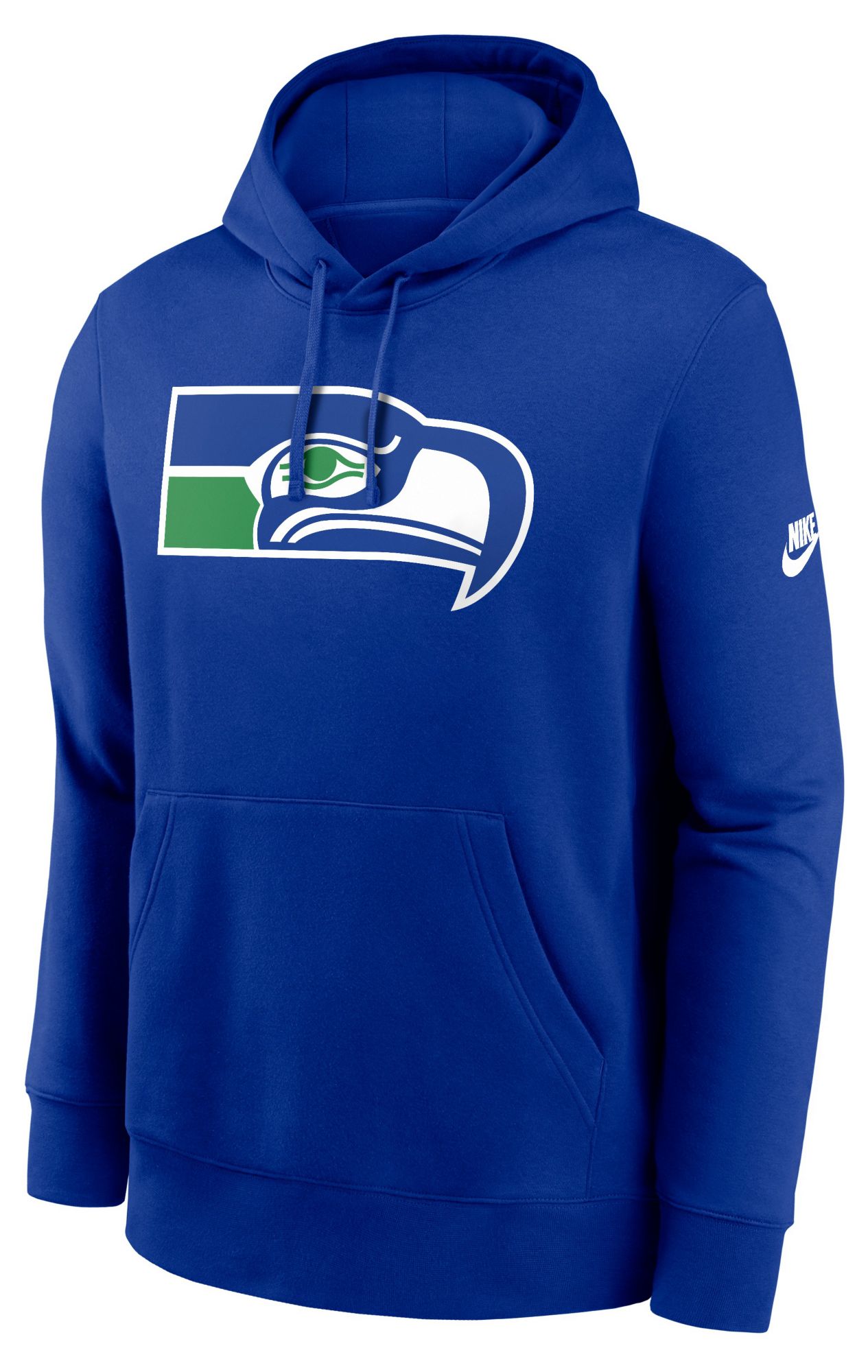 Nike Men's Seattle Seahawks Old Royal Club Fleece Hoodie