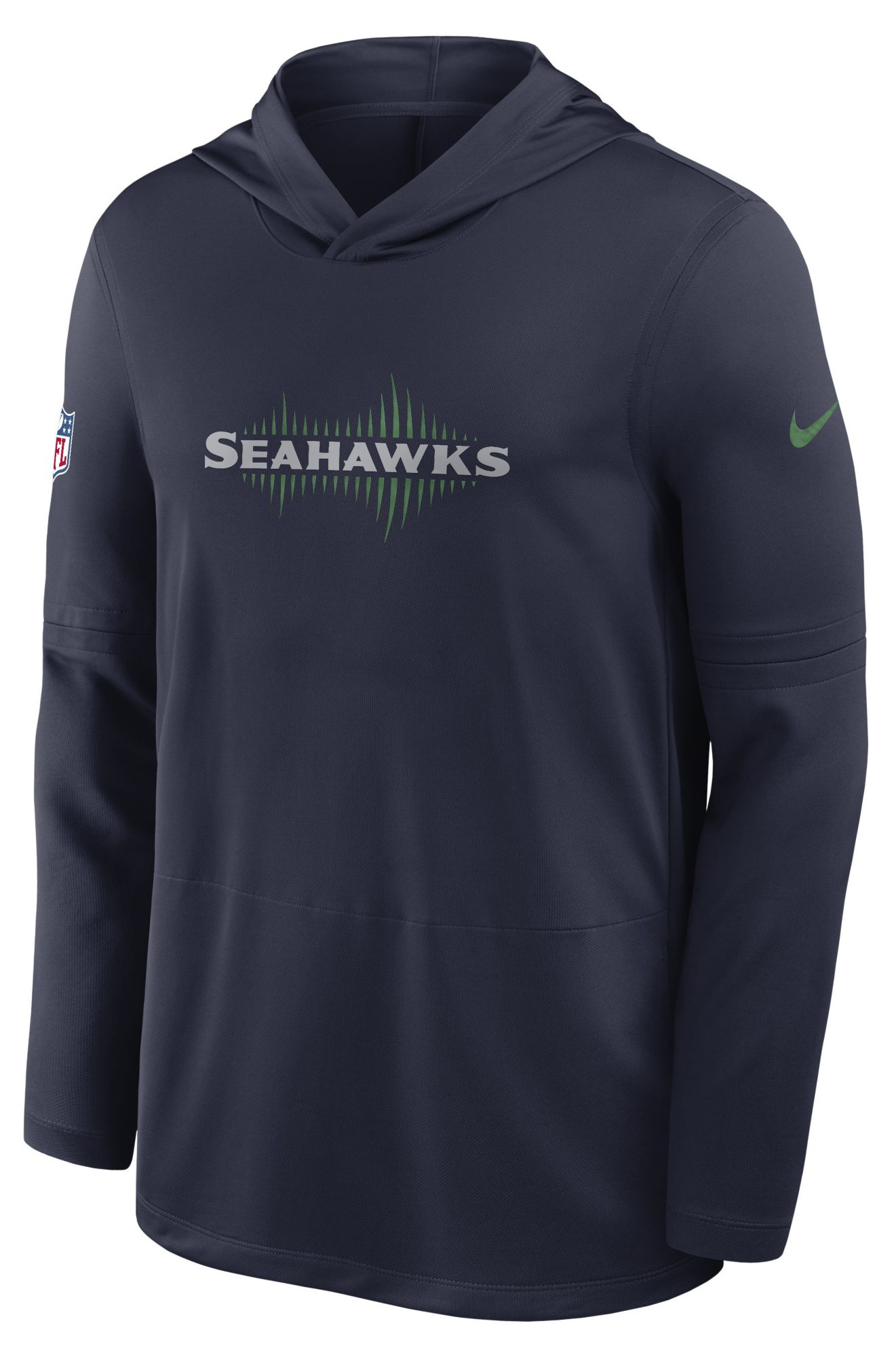 Nike Men's Seattle Seahawks NFL Rivalries Dri-FIT Long Sleeve Hooded Shirt