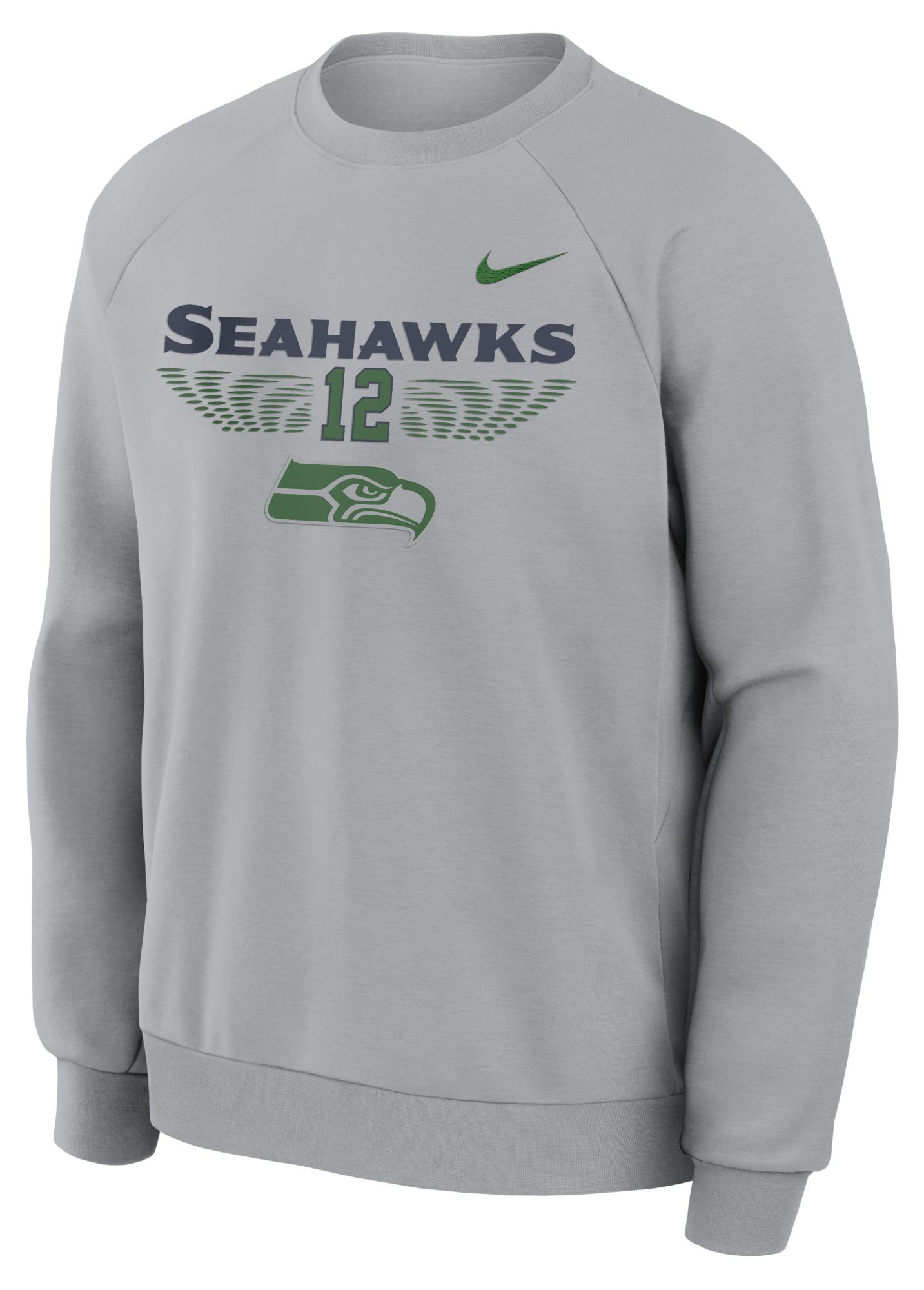 Nike Men's Seattle Seahawks NFL Rivalries Primary Crewneck Sweatshirt